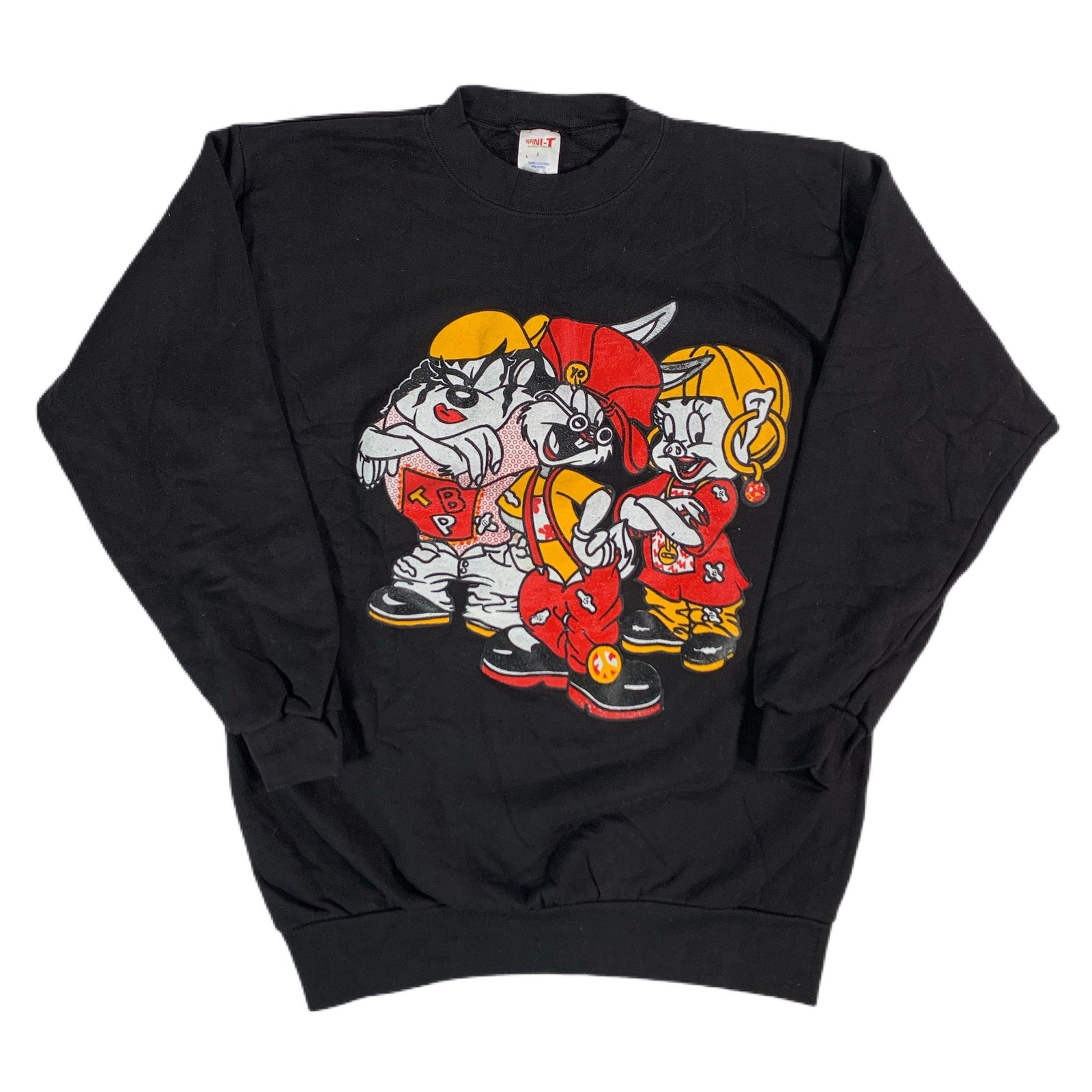 Vintage Looney Tunes "YO" Crewneck Sweatshirt - jointcustodydc