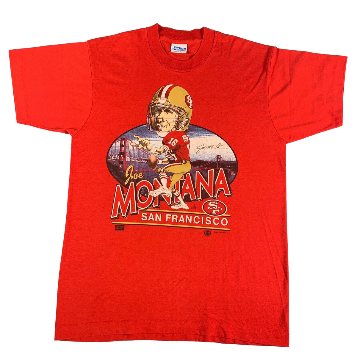 Vintage Joe Montana &quot;San Francisco&quot; T-Shirt - jointcustodydc