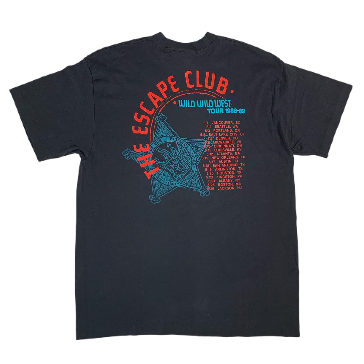Vintage Escape Club &quot;Wild Wild West&quot; Tour T-Shirt - jointcustodydc