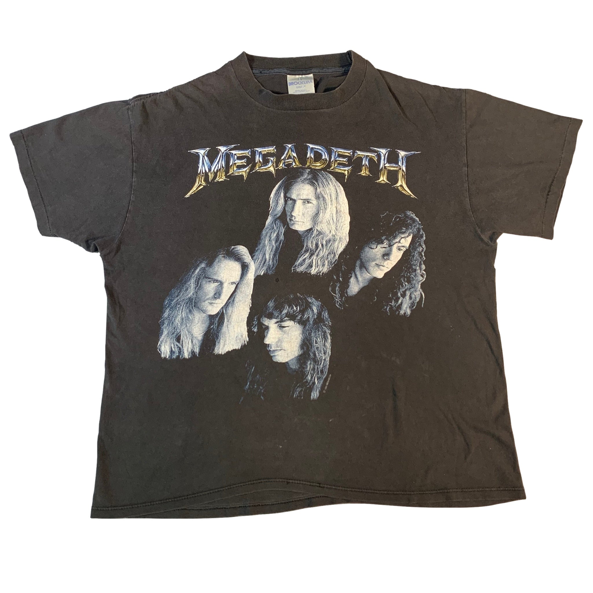 [New Era]★韓国人気★NEW ERA X MEGADETH DESTROYED T-SHIRT Vintage Megadeth 