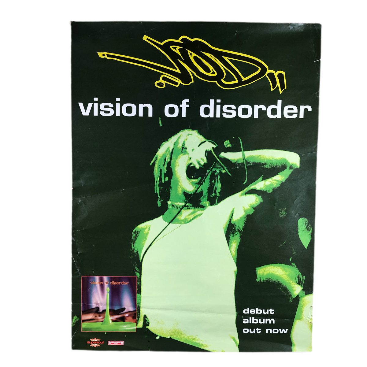 Vintage Vision Of Disorder &quot;Self Titled&quot; Promotional Poster