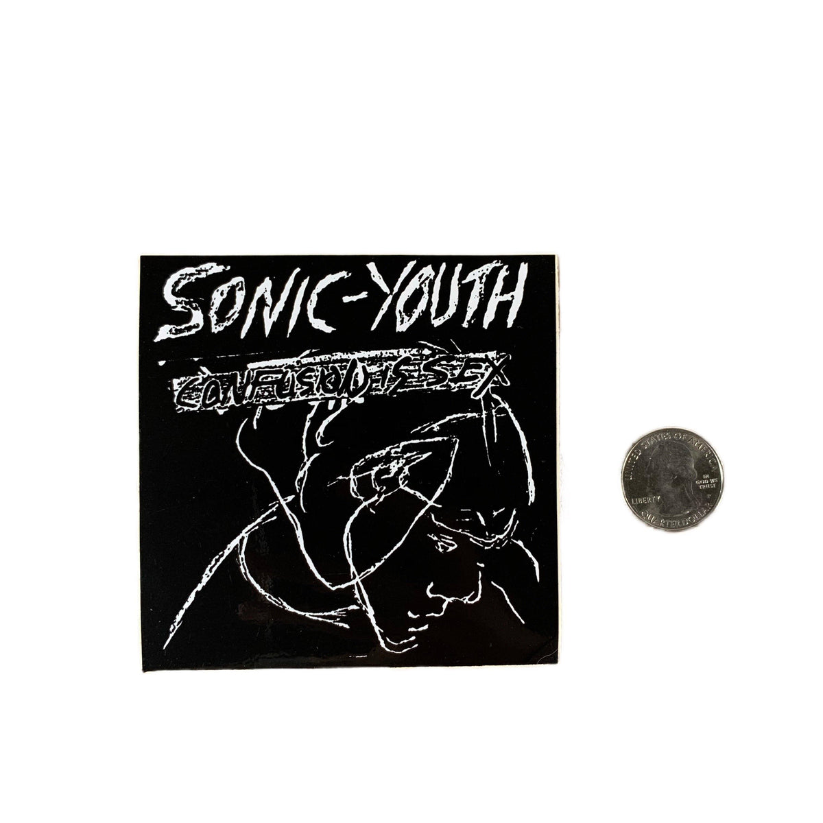 Vintage Sonic Youth &quot;Raymond Pettibon&quot; Sticker Lot - jointcustodydc