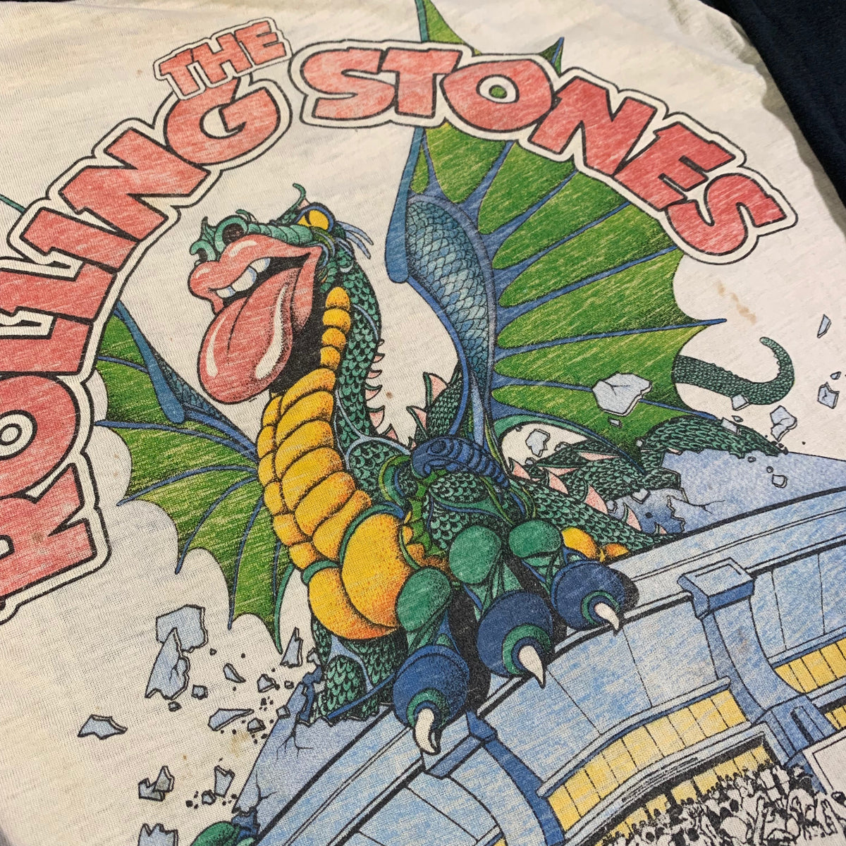 Vintage The Rolling Stones &quot;81&quot; Raglan - jointcustodydc