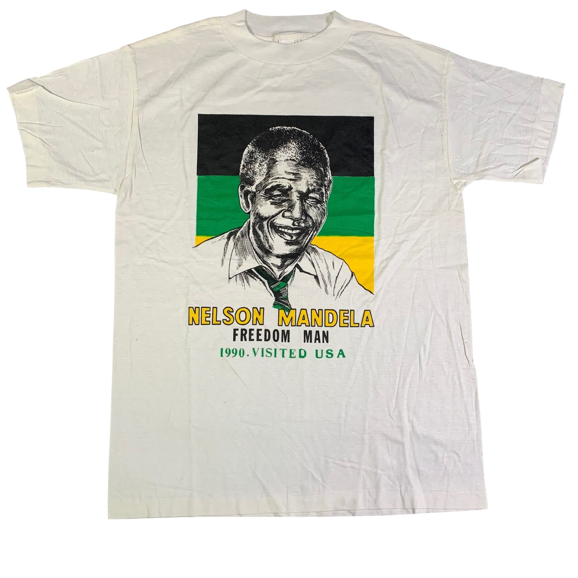 Vintage Nelson Mandela "Freedom Man" T-Shirt - jointcustodydc