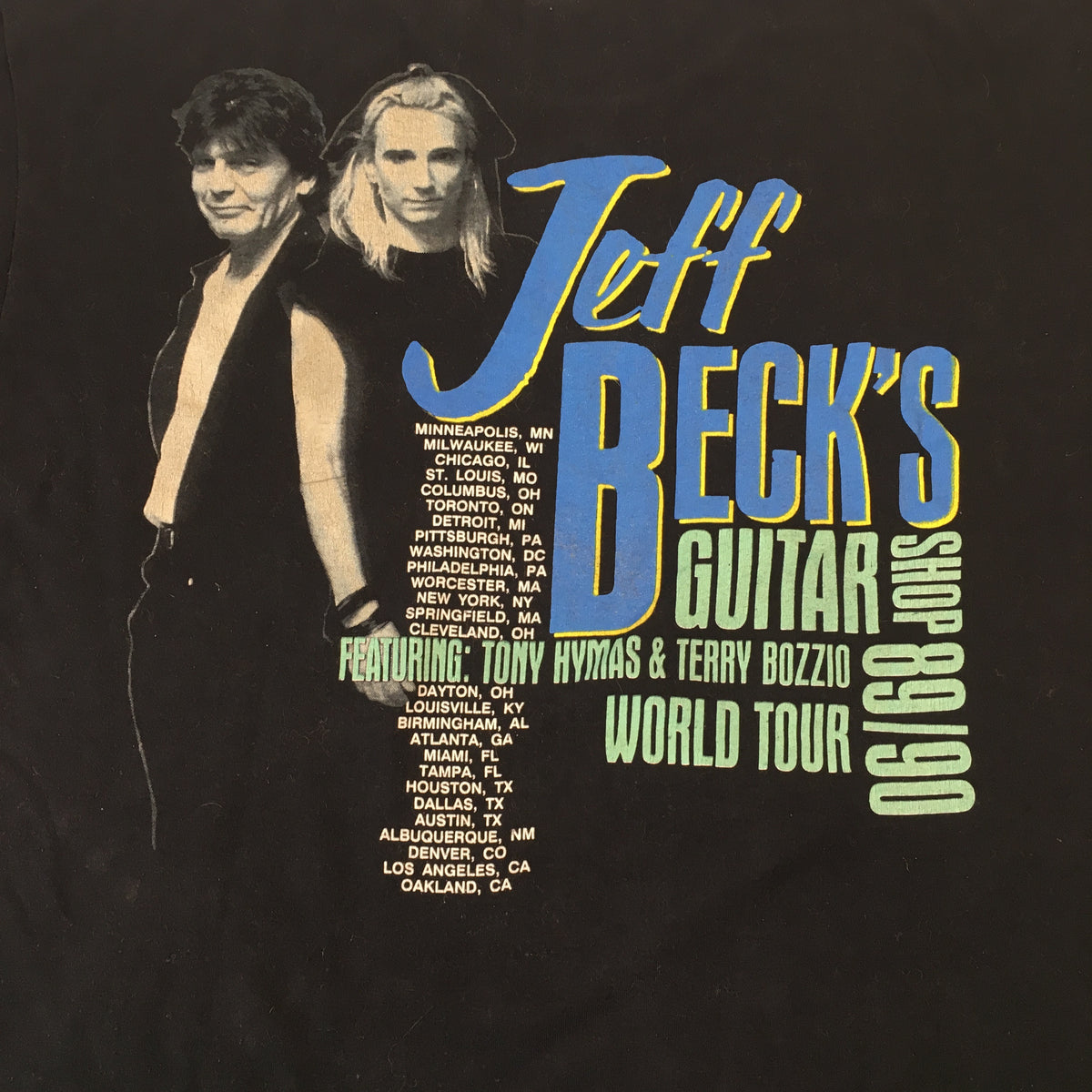 Vintage Jeff Beck &quot;Guitar Shop&quot; T-Shirt - jointcustodydc