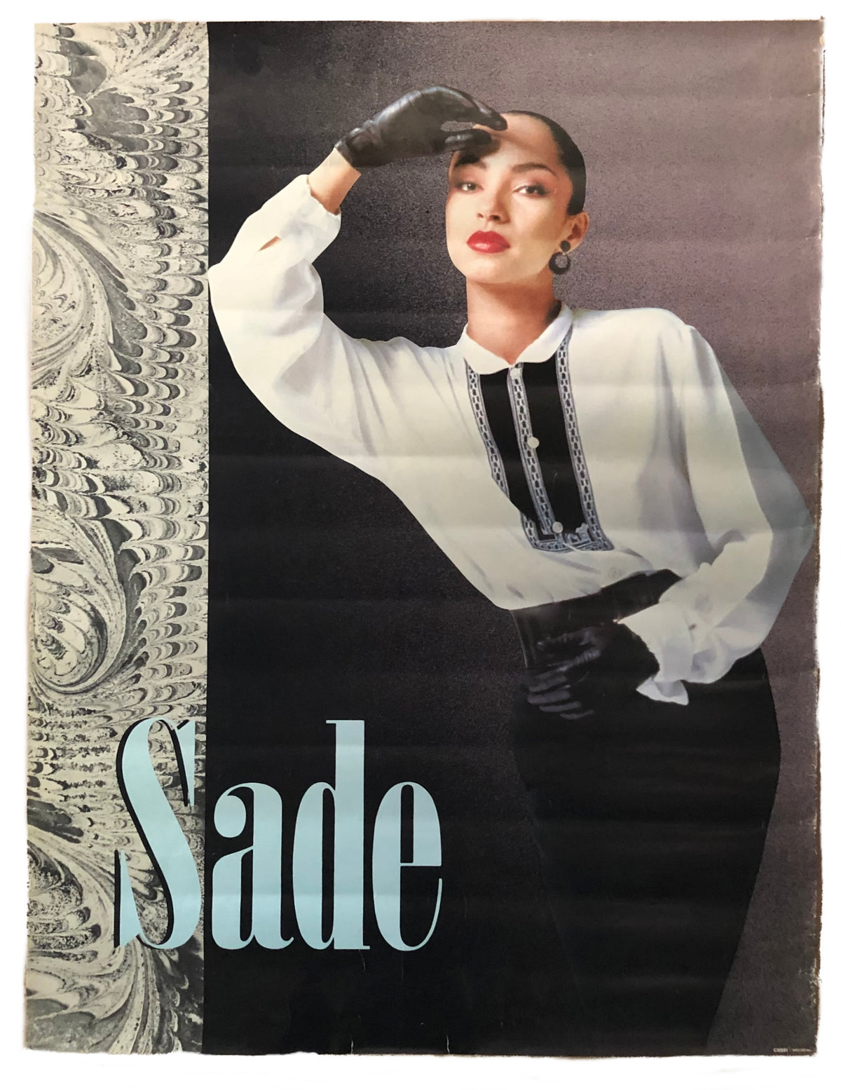Vintage Sade &quot;1985&quot; Promotional Poster