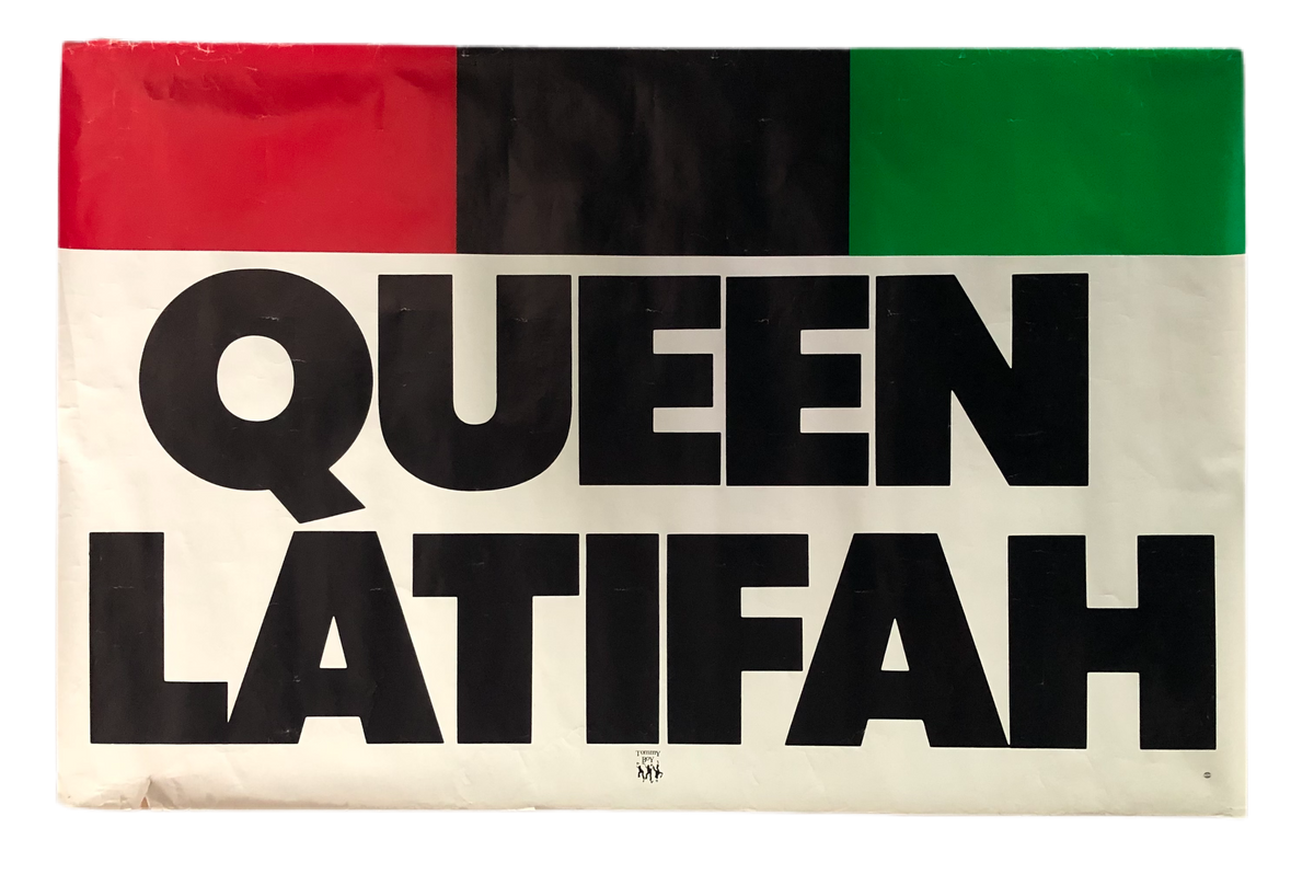 Vintage Queen Latifah &quot;Tommy Boy&quot; Promotional Poster