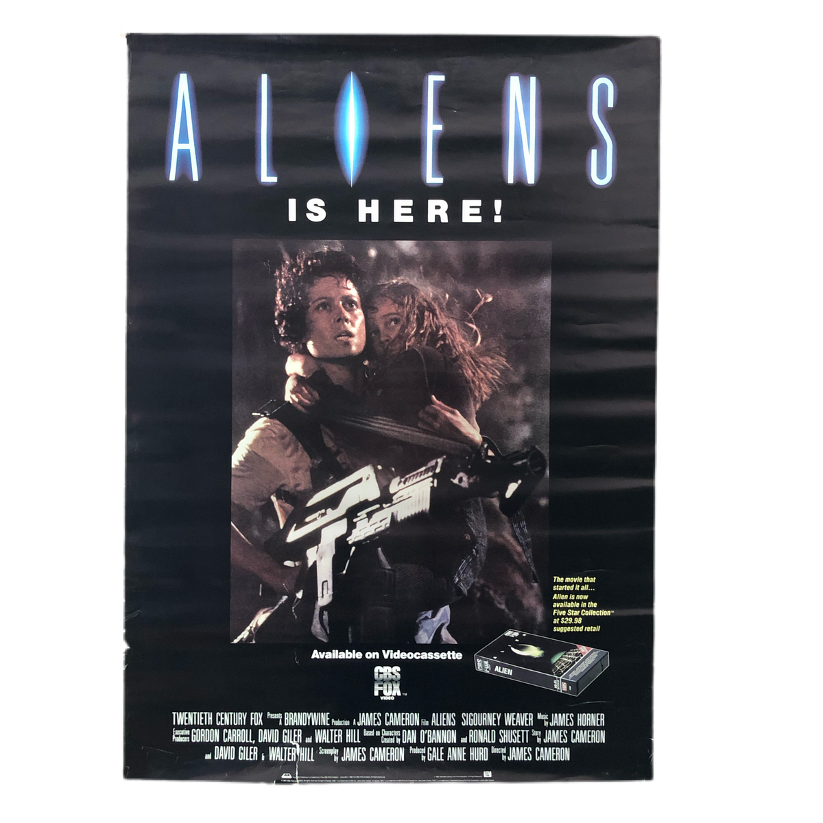 Vintage Aliens &quot;VHS&quot; Promotional Poster
