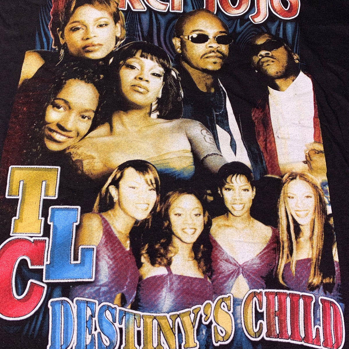 Vintage K-Ci &amp; Jojo/TLC/Destiny&#39;s Child &quot;Tour&quot; T-Shirt - jointcustodydc