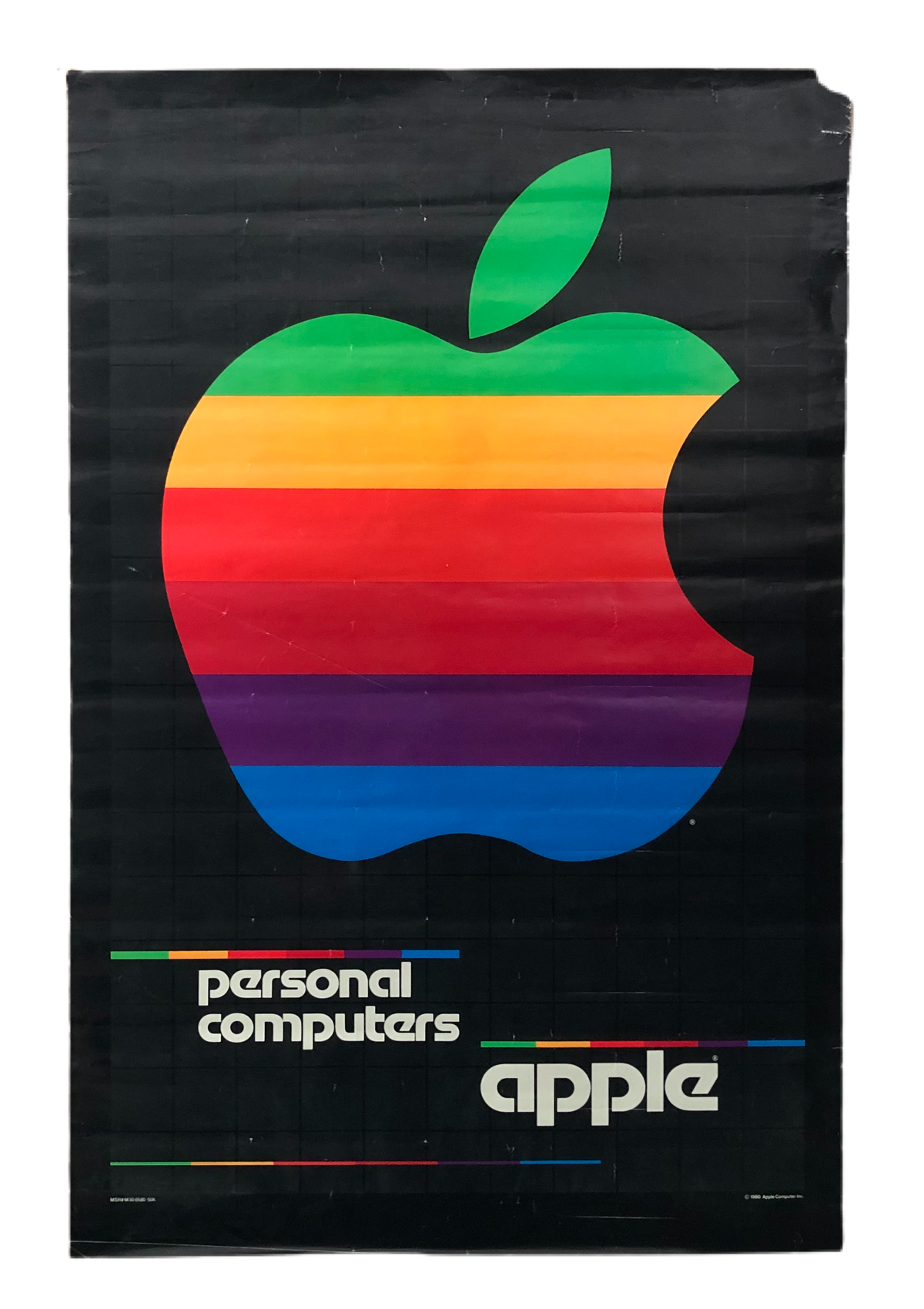 Vintage Apple &quot;Personal Computers&quot; Poster