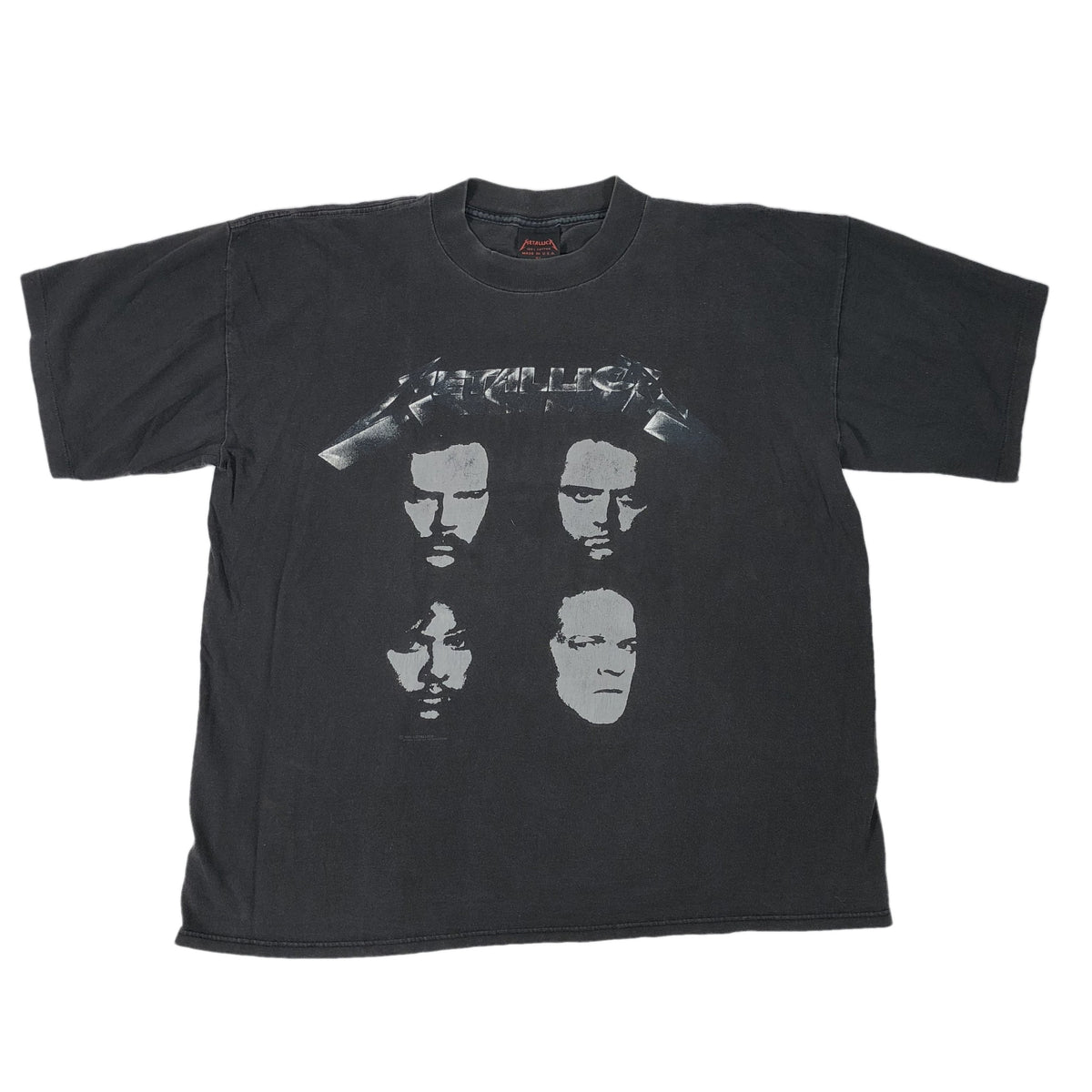 Vintage Metallica &quot;Black Album Faces&quot; T-Shirt - jointcustodydc