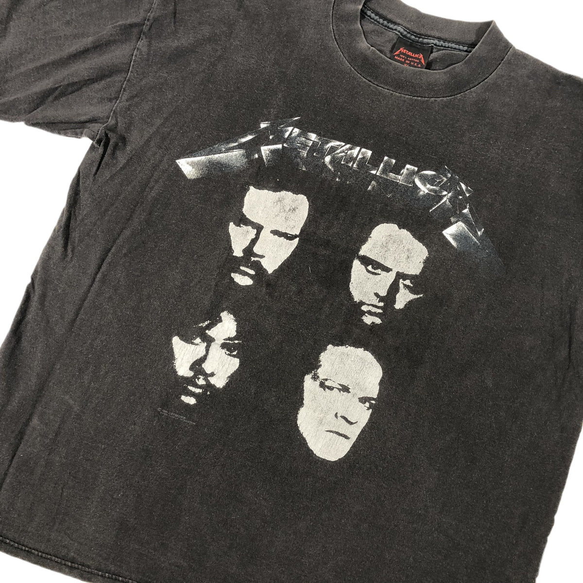 Vintage Metallica &quot;Black Album Faces&quot; T-Shirt - jointcustodydc