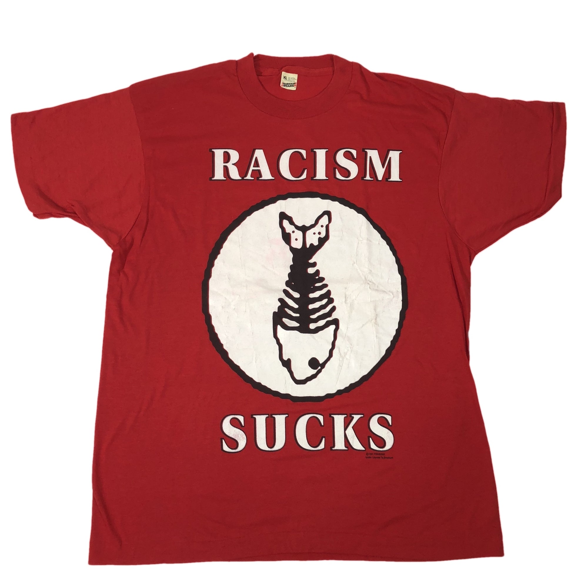 Vintage Fishbone "Racism Sucks" T-Shirt - jointcustodydc