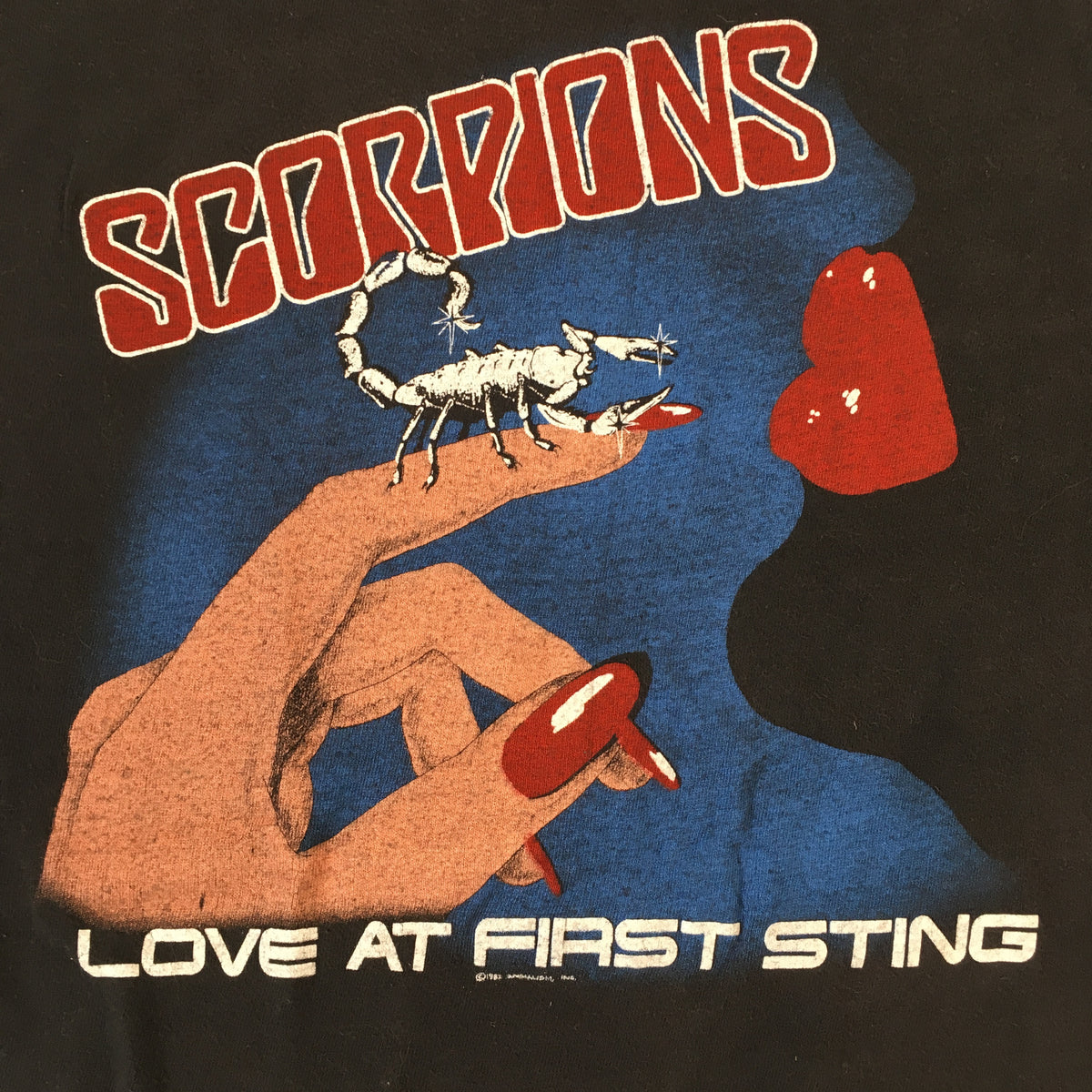 Vintage Scorpions &quot;Rock Me Like A Hurricane&quot; T-Shirt - jointcustodydc