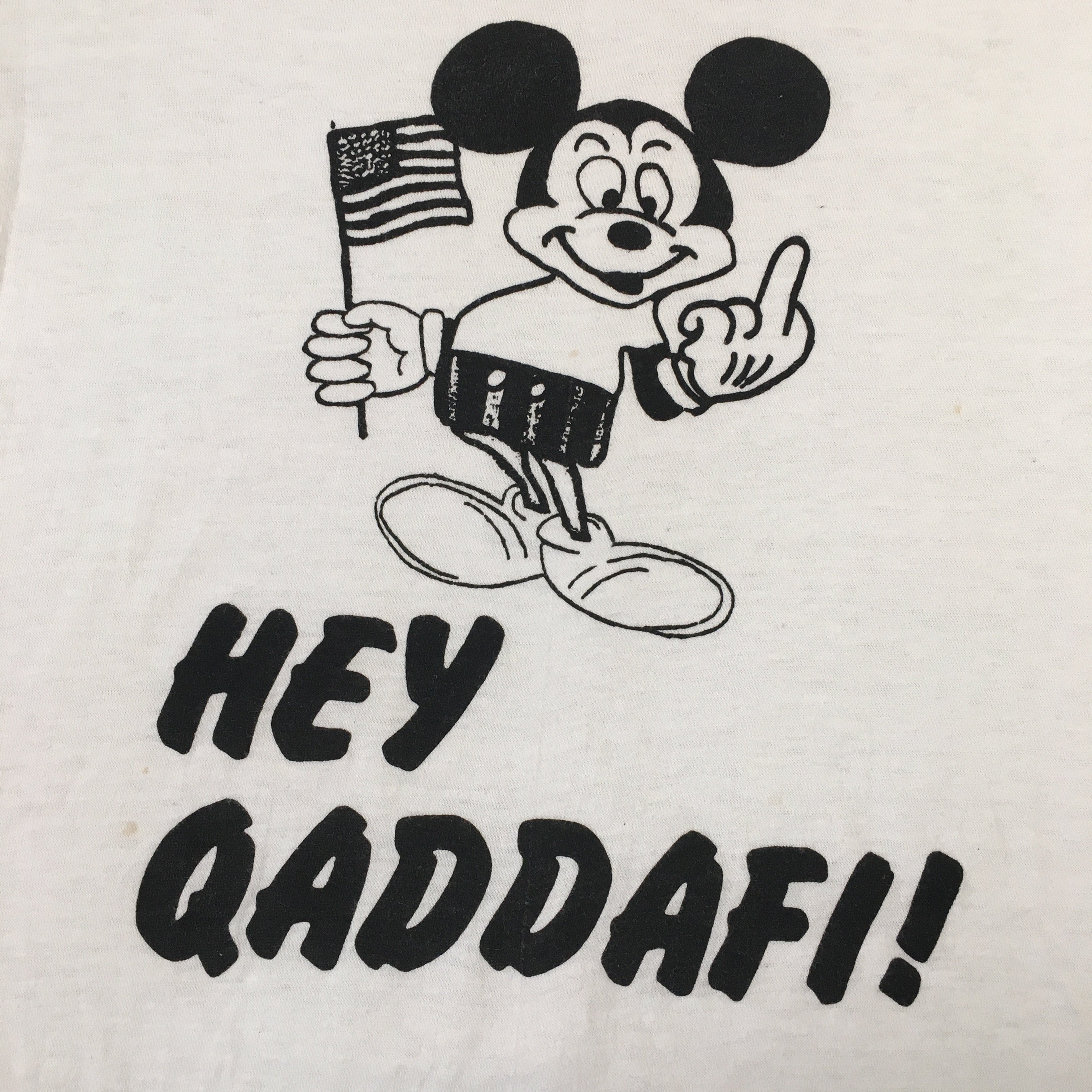 Mickey Mouse Middle Finger Drawing