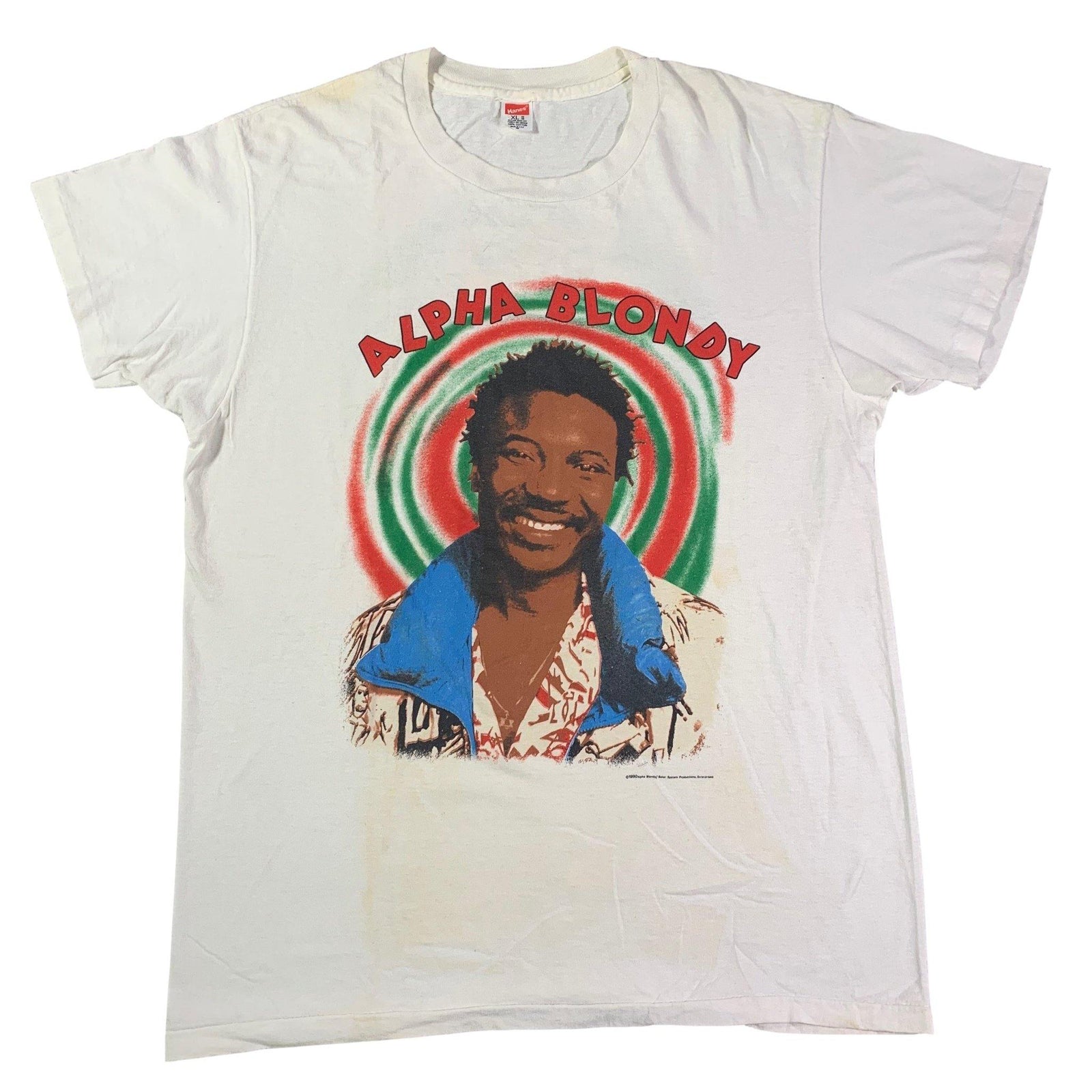 Vintage Alpha Blondy & The Solar System "The Prophets" T-Shirt - jointcustodydc