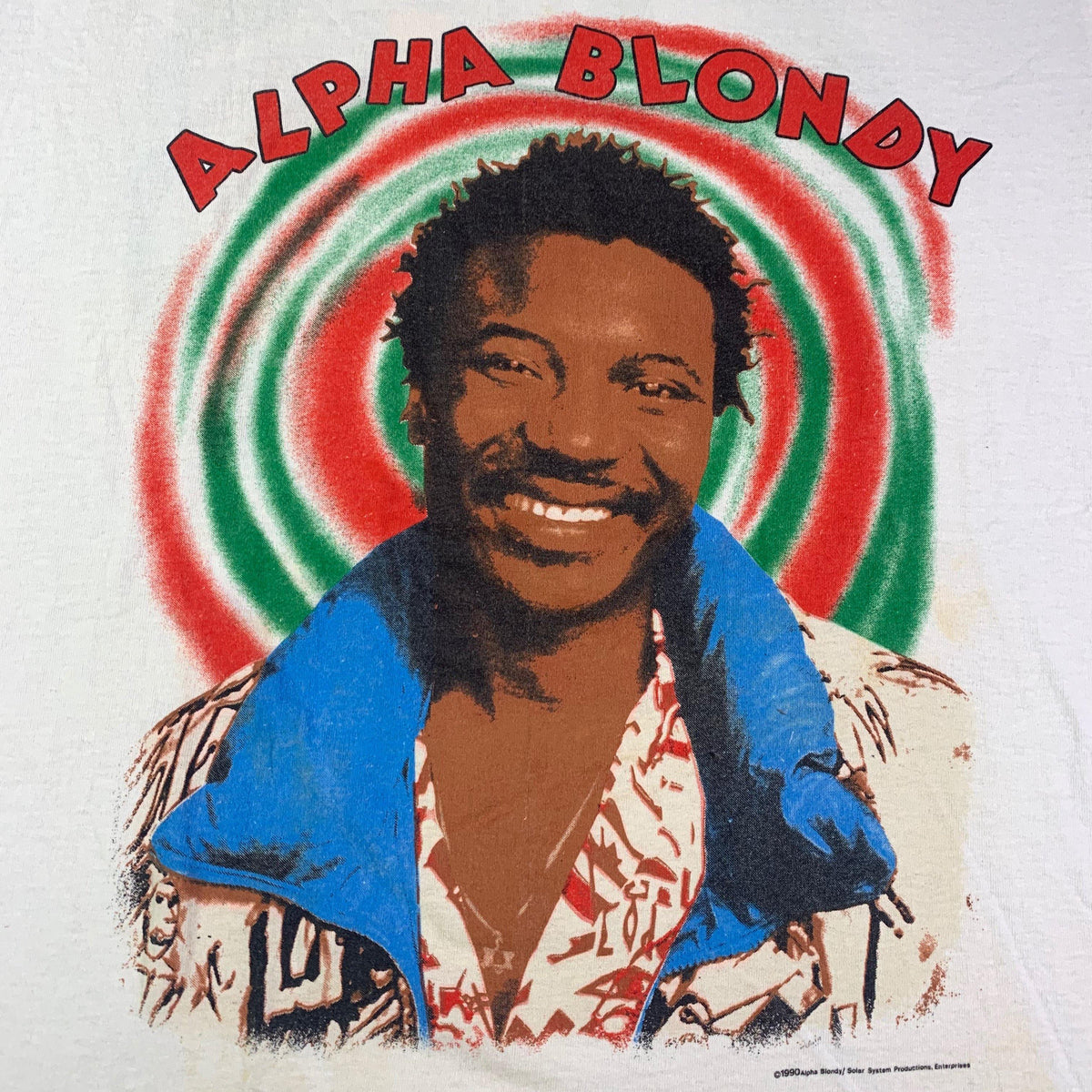 Vintage Alpha Blondy &amp; The Solar System &quot;The Prophets&quot; T-Shirt - jointcustodydc