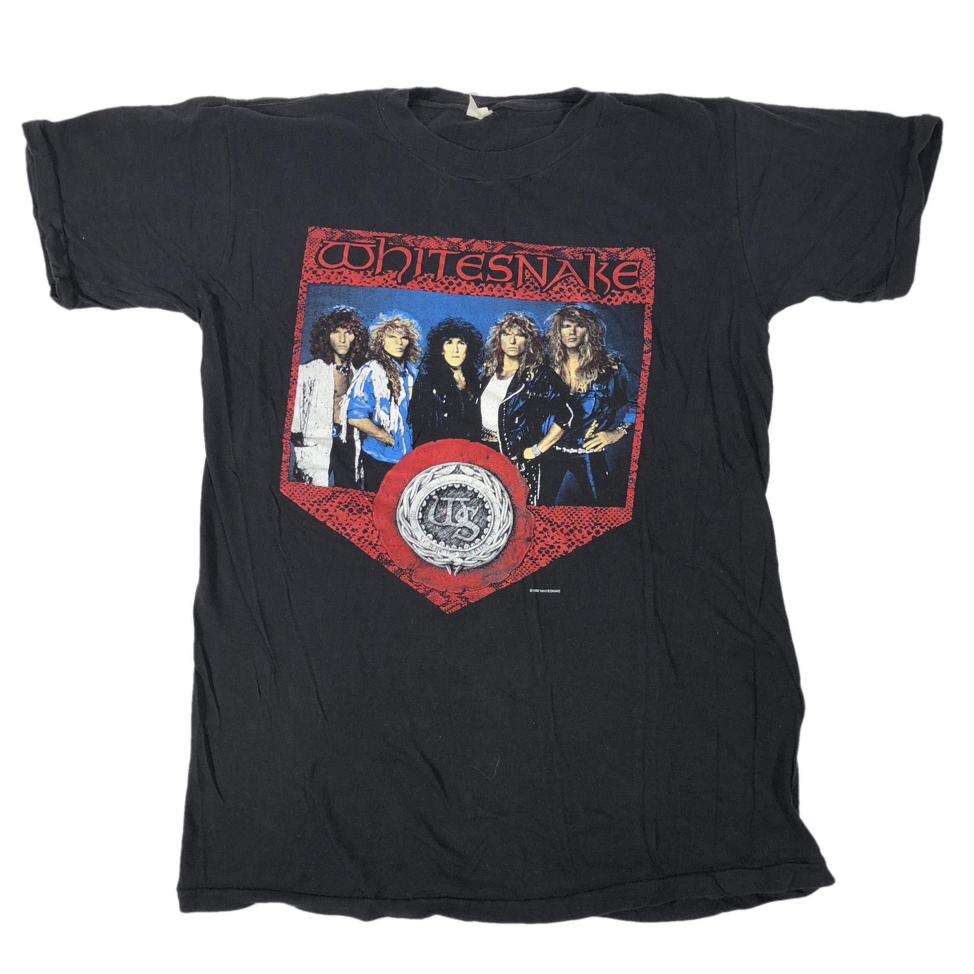 Vintage Whitesnake "North American Tour '87-88" T-Shirt - jointcustodydc