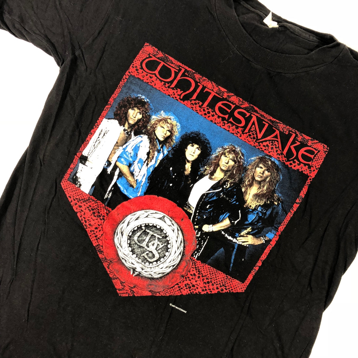 Vintage Whitesnake &quot;North American Tour &#39;87-88&quot; T-Shirt - jointcustodydc