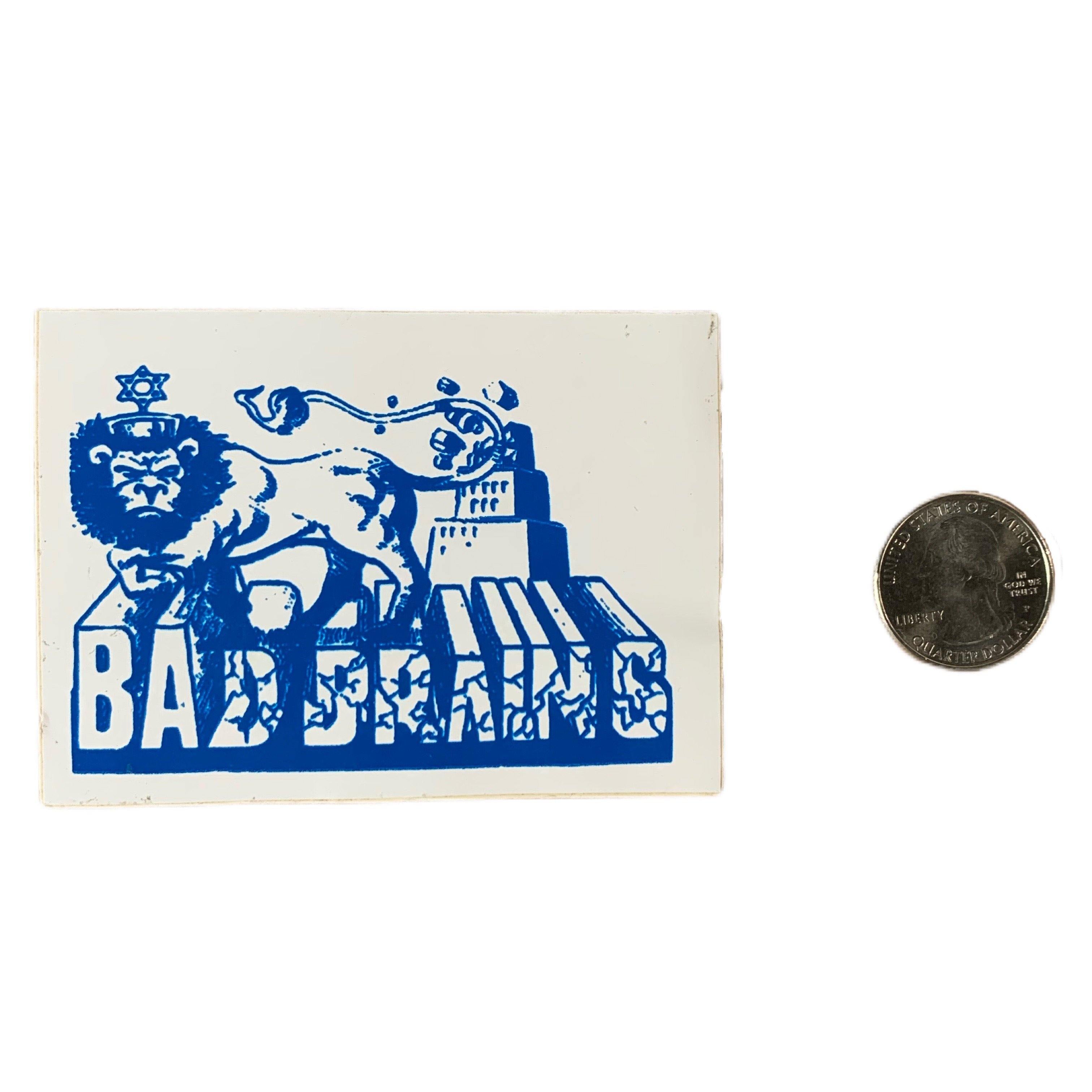 Politics Bad Brains Distressed Vintage Capitol Logo Sticker Graphic - Die  Cut Sticker, High Resolution Top Grade Vinyl