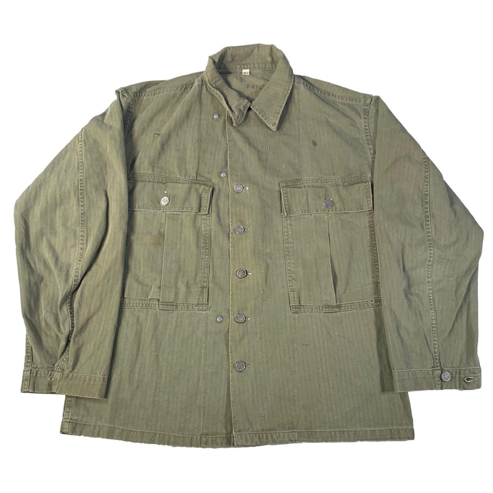 Vintage U.S. Army 13 Star "HBT" Shirt - jointcustodydc