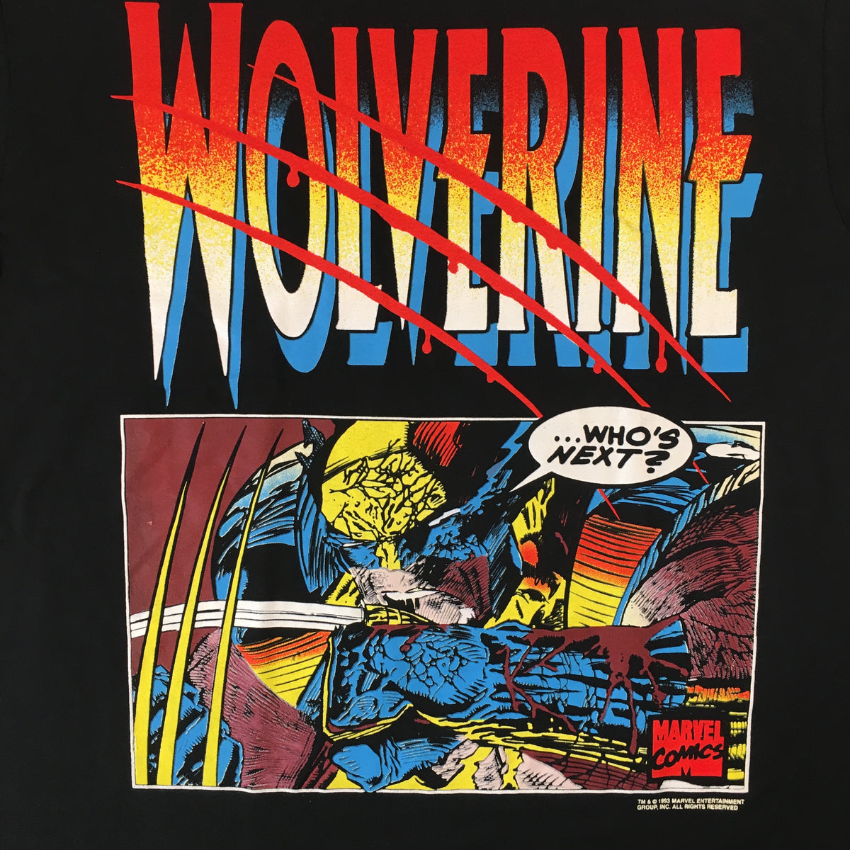 Vintage Wolverine &quot;Who&#39;s Next&quot; T-Shirt - jointcustodydc