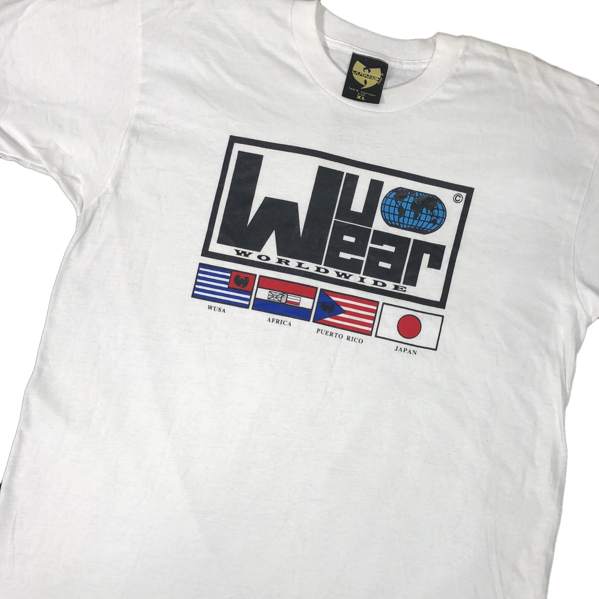 Vintage Wu Wear &quot;Worldwide&quot; T-Shirt - jointcustodydc