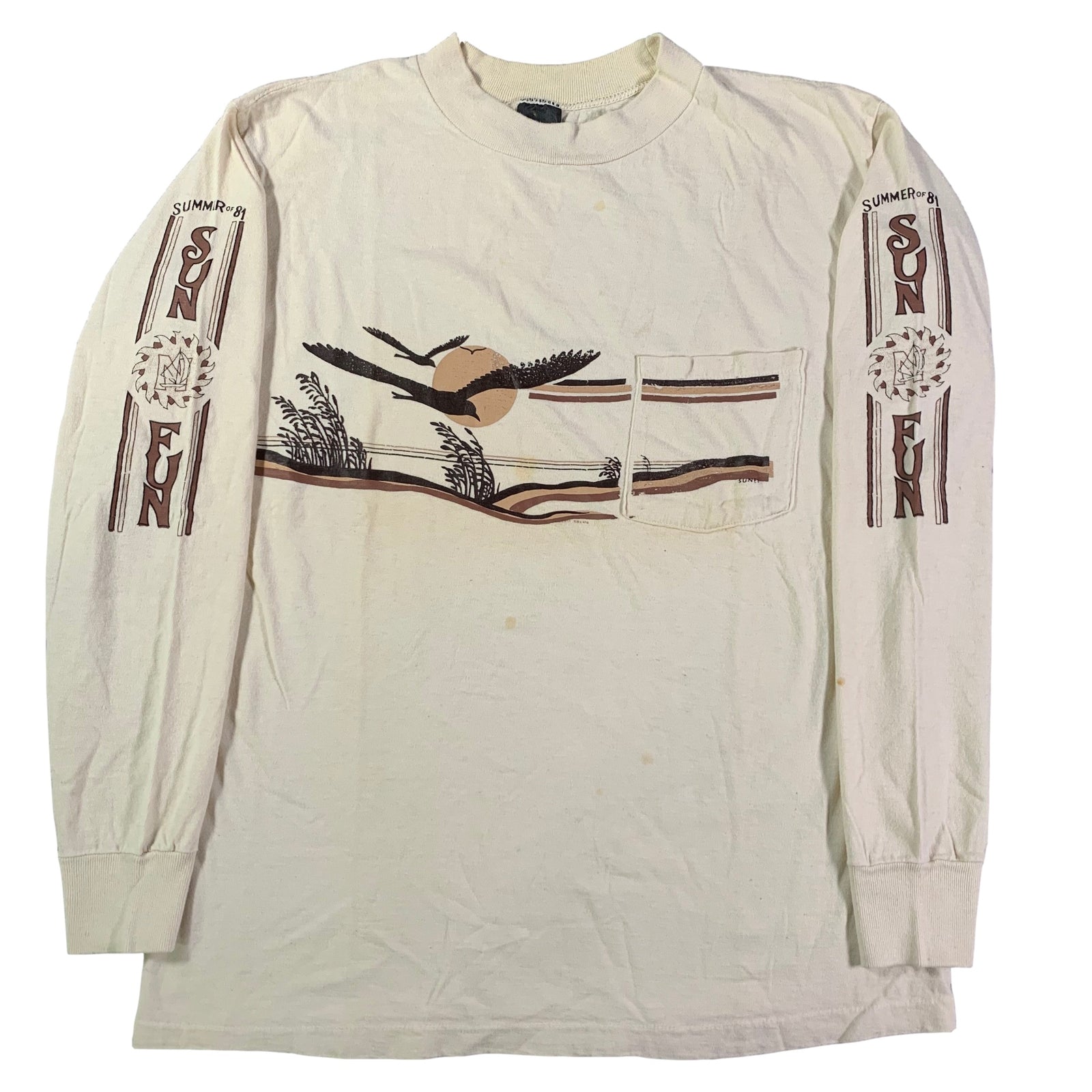 Vintage Summer of '81 "Sun Fun" Long Sleeve Shirt - jointcustodydc