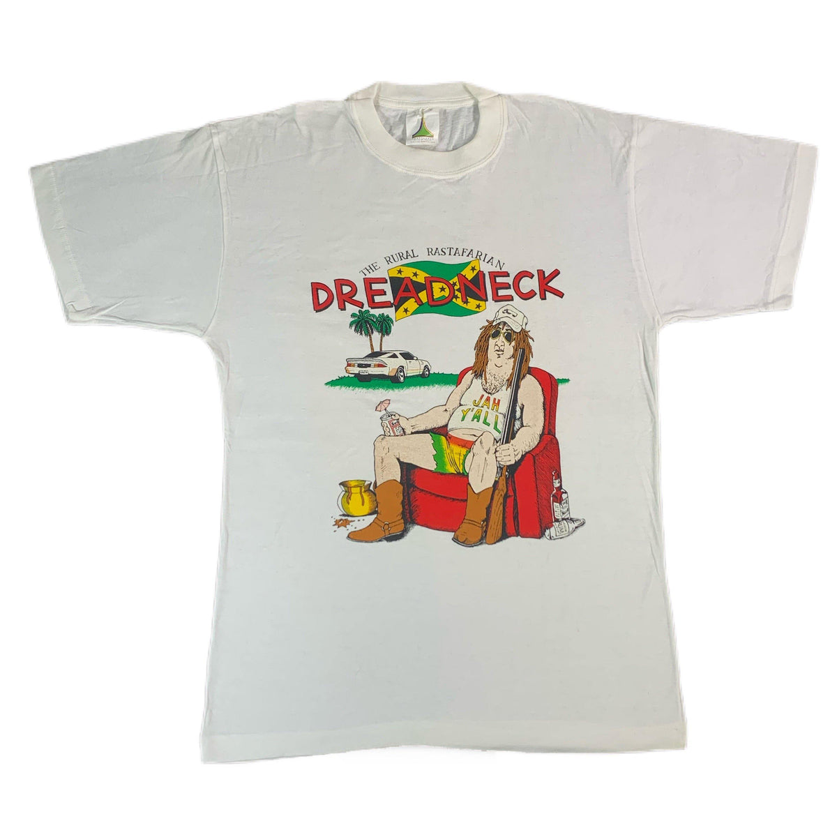 Vintage Dreadneck &quot;The Rural Rastafarian&quot; T-Shirt - jointcustodydc