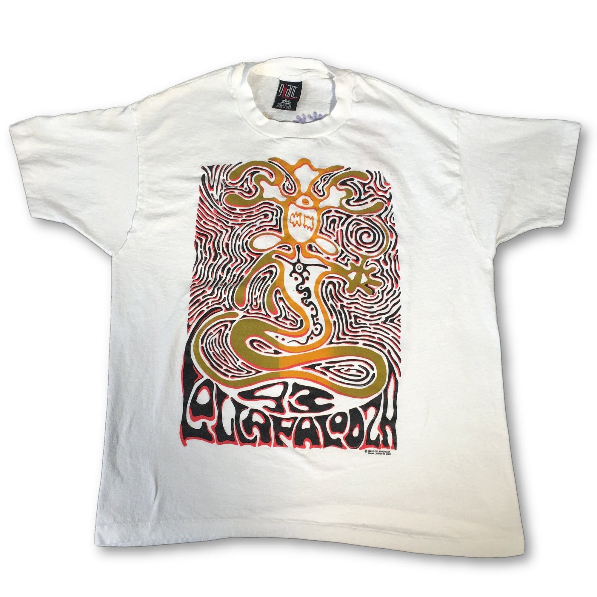 Vintage Lollapalooza "93" T-Shirt - jointcustodydc