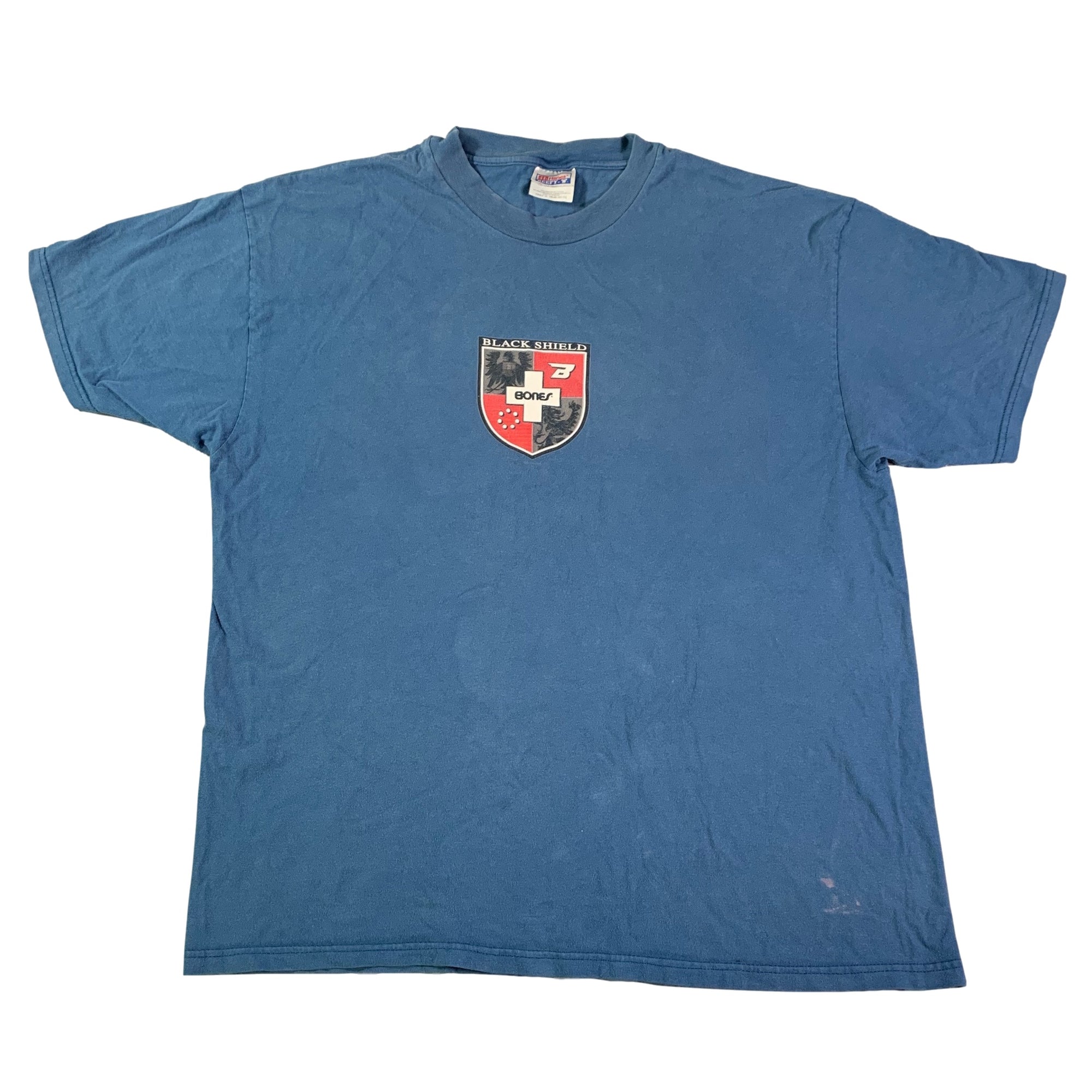 Vintage Bones Swiss "Black Shield" T-Shirt - jointcustodydc