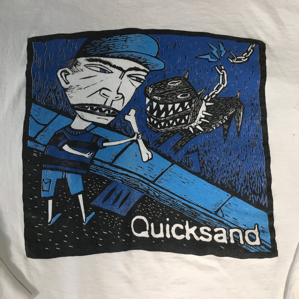 Vintage Quicksand &quot;Slip&quot; Long Sleeve T-Shirt - jointcustodydc