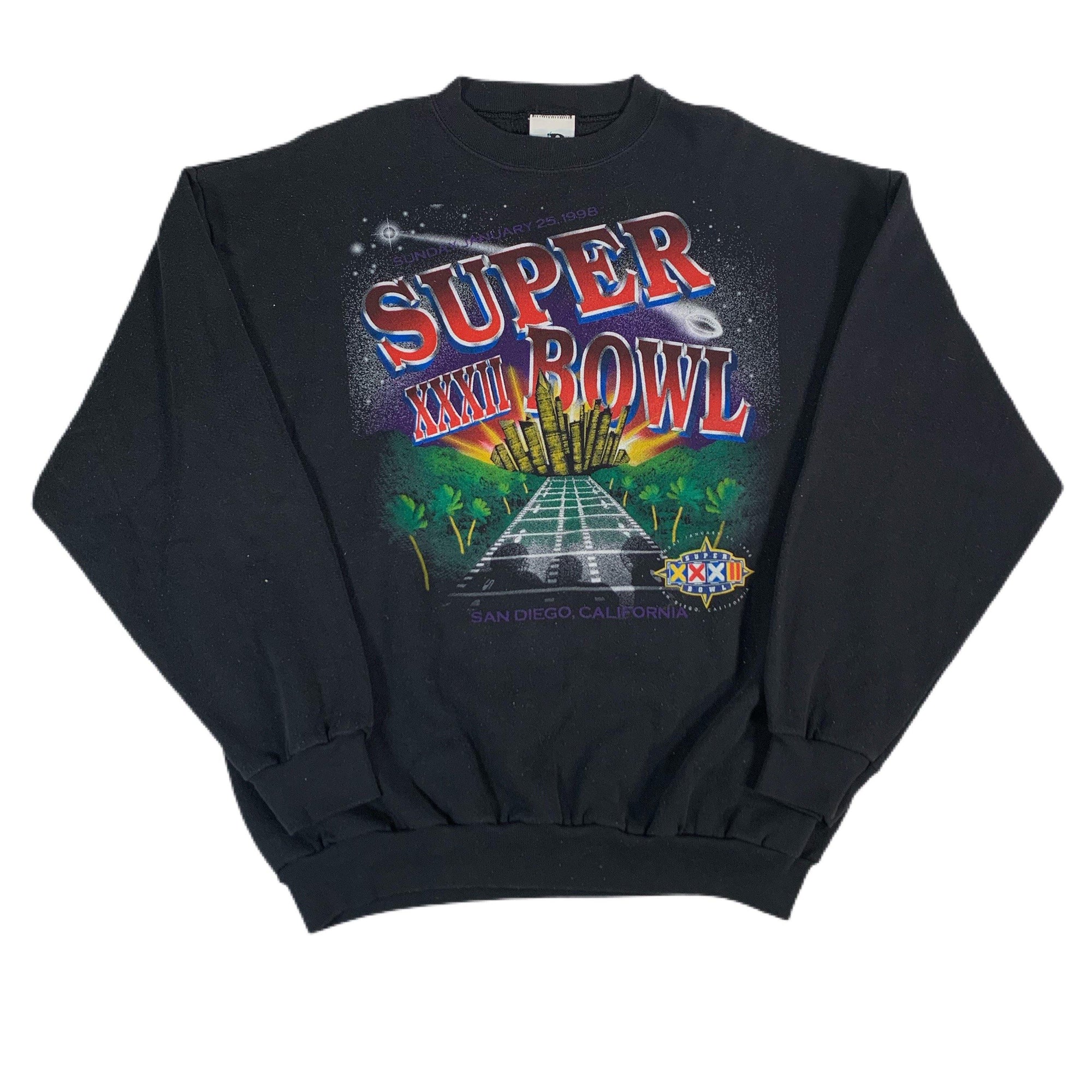 Vintage Super Bowl "1998" Crewneck Sweatshirt - jointcustodydc