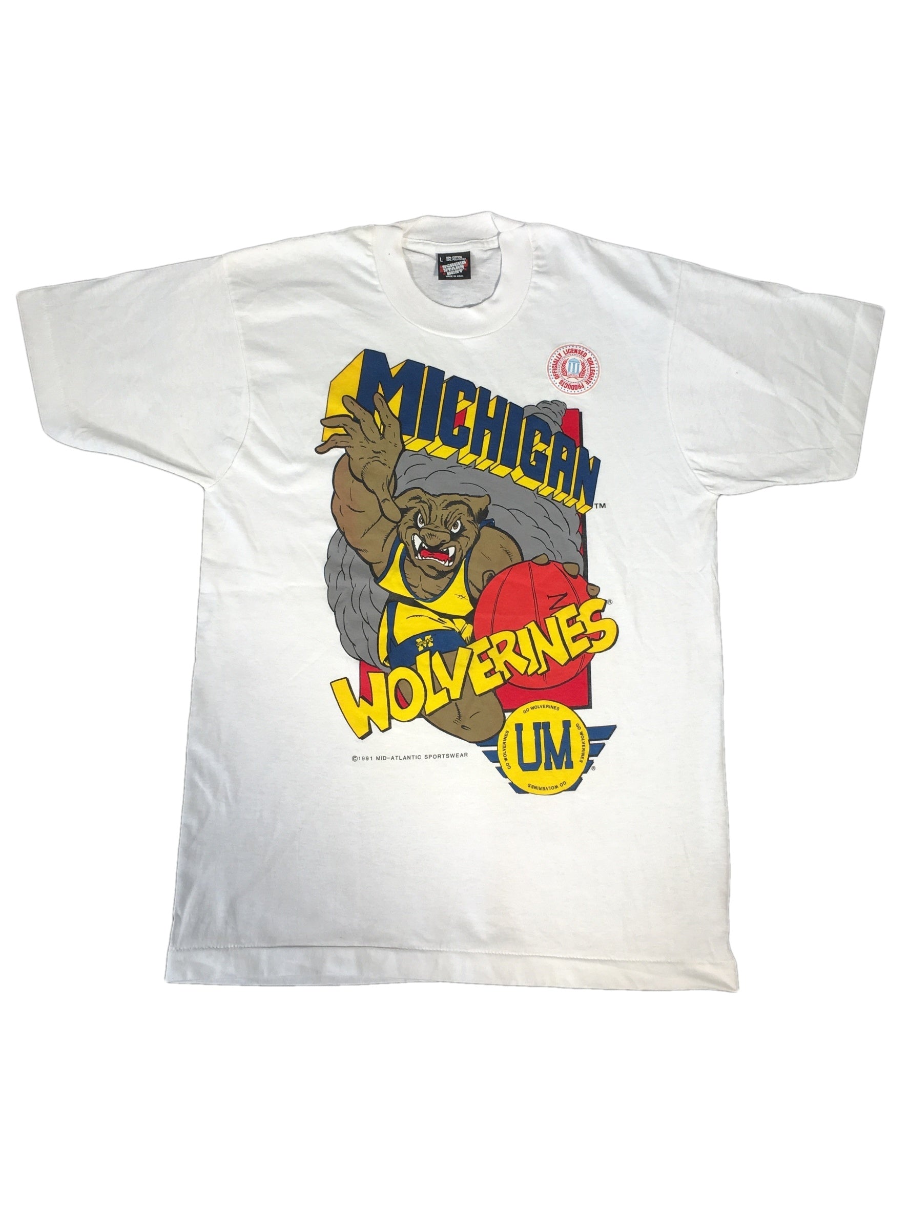 Vintage Michigan "Wolverines" T-Shirt - jointcustodydc