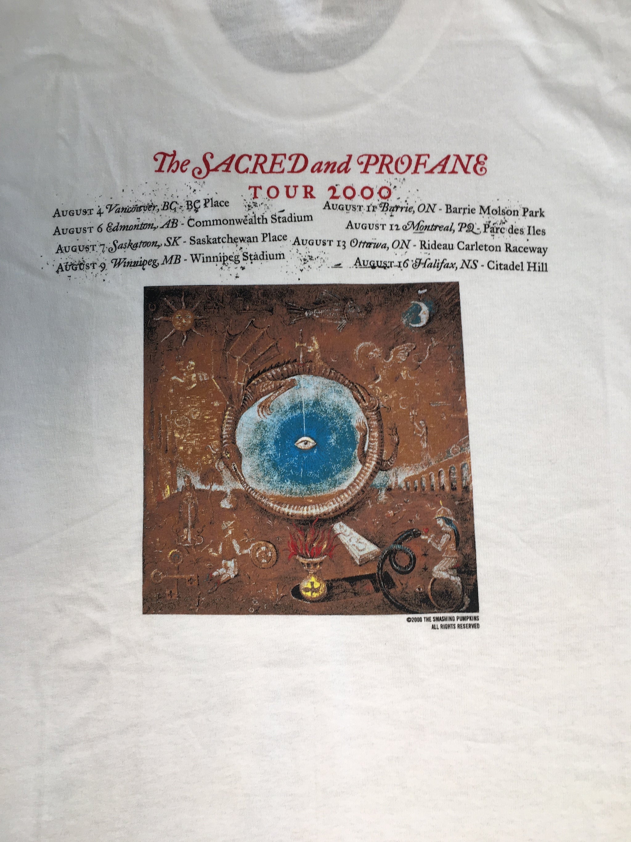 Vintage Smashing Pumpkins "The Sacred And T-Shirt | jointcustodydc