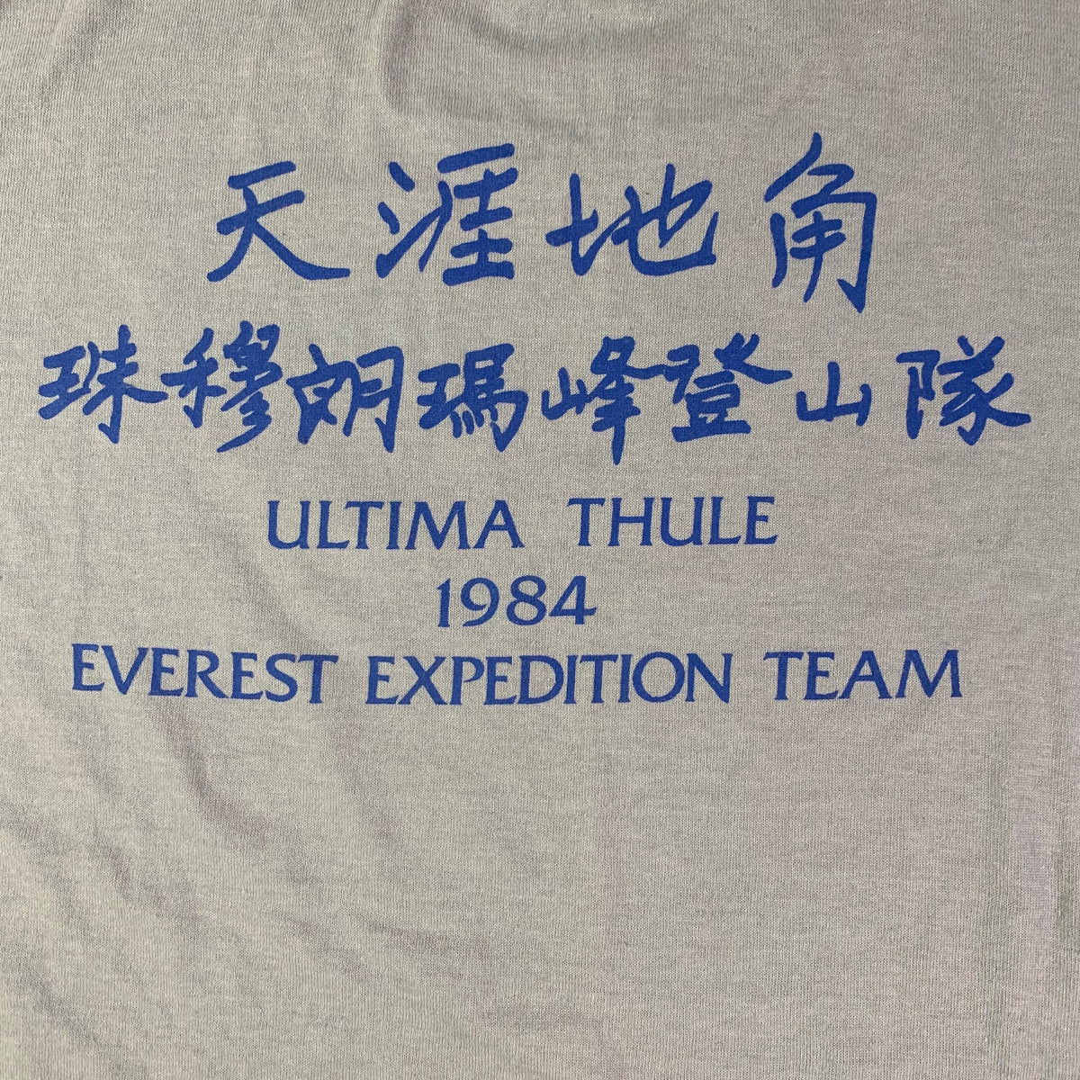 Vintage Mount Everest &quot;Ultima Thule Expedition&quot; T-Shirt - jointcustodydc