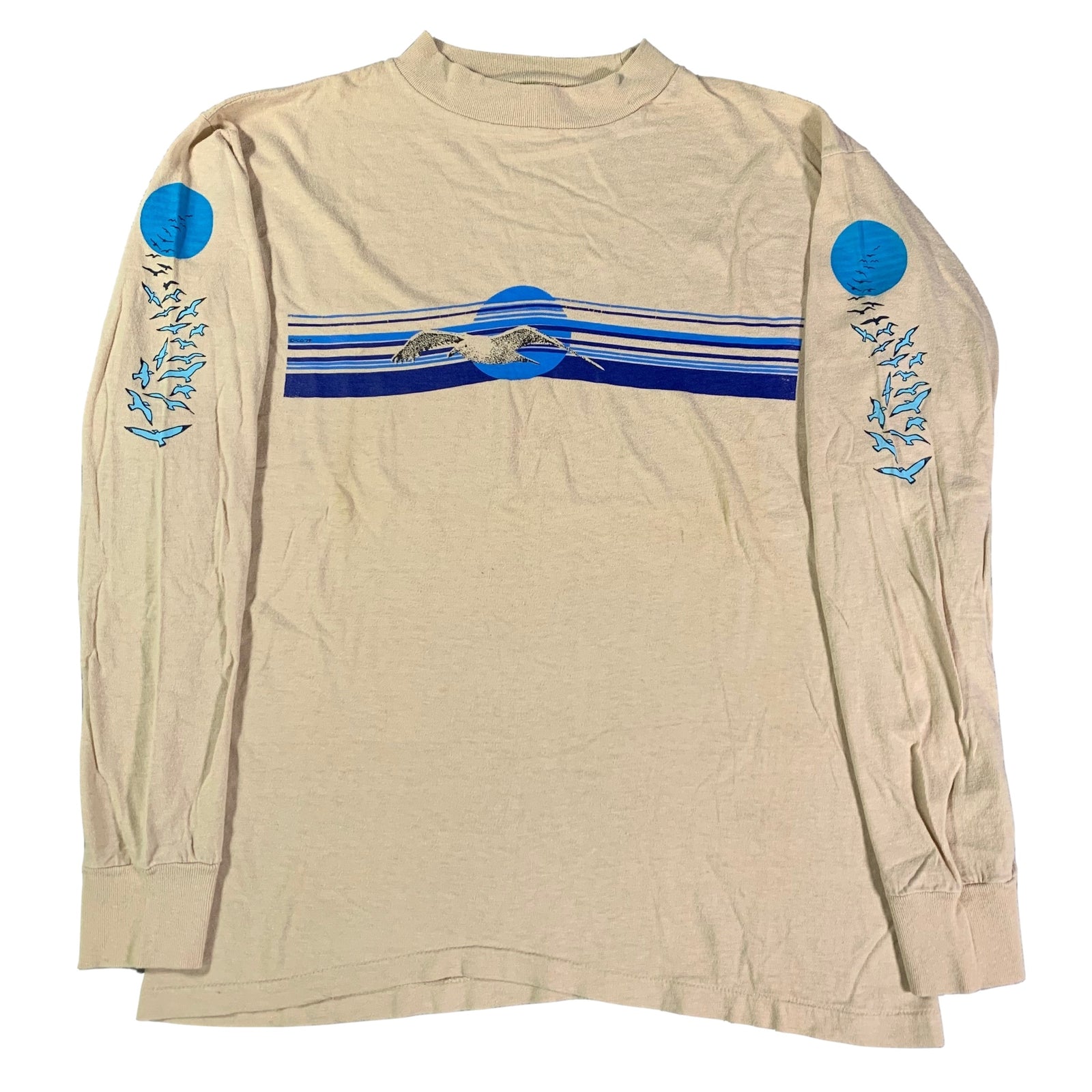 Vintage Sunset "Seagull" Long Sleeve Shirt - jointcustodydc