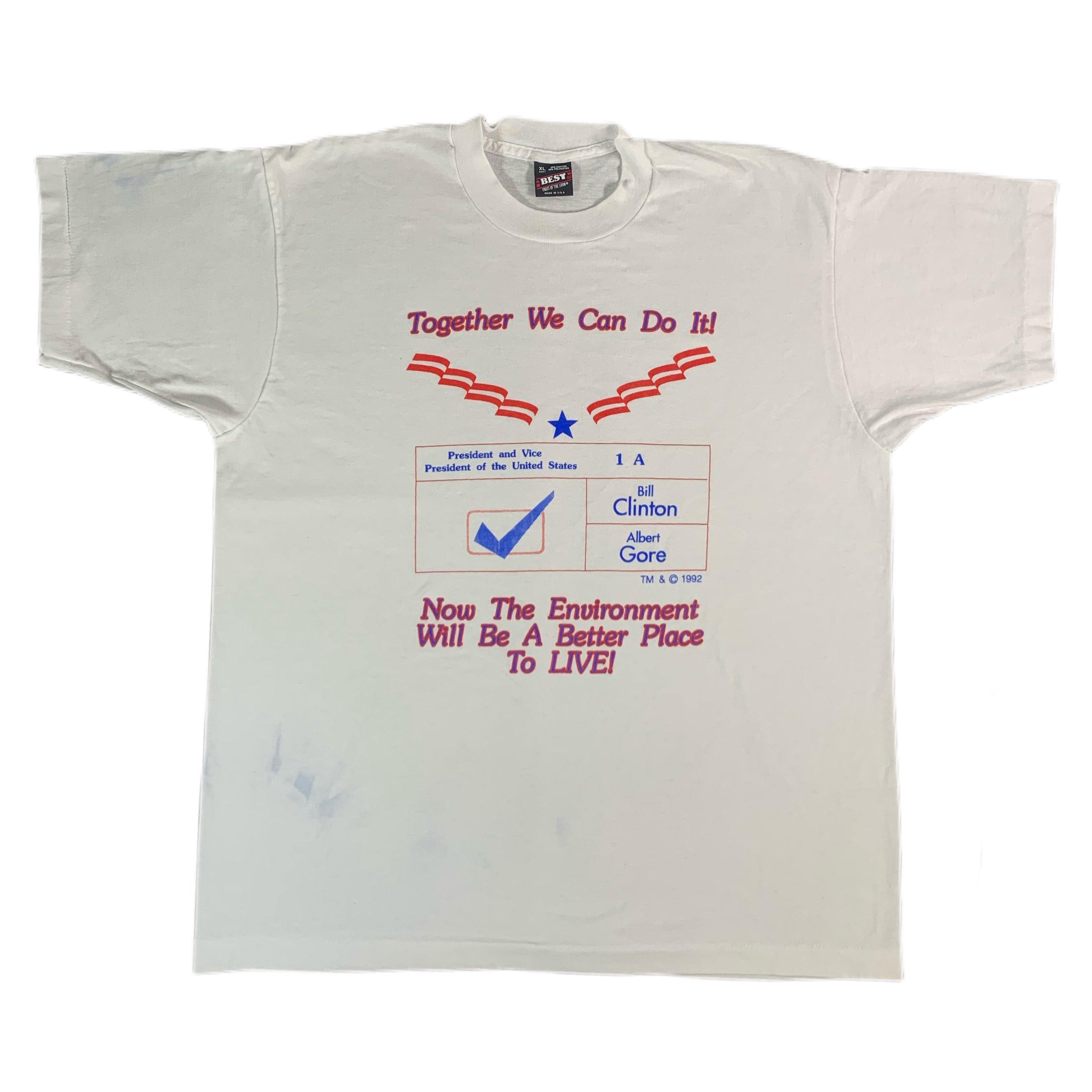 Bill Clinton Al Gore 1992 T-Shirt Bill Clinton Al Gore 1992 T-Shirt