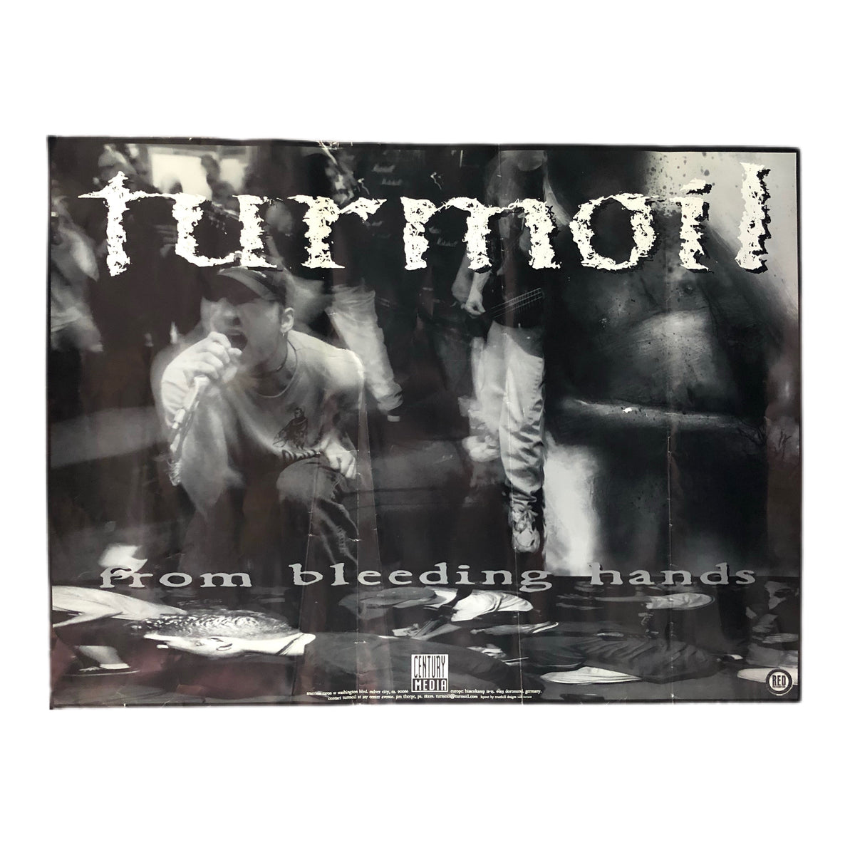 Vintage Turmoil &quot;From Bleeding Hands&quot; Promotional Poster