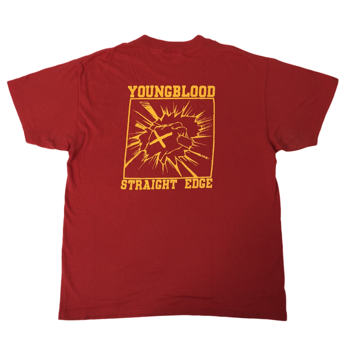 Vintage Youngblood Records &quot;Straight Edge&quot; T-Shirt - jointcustodydc