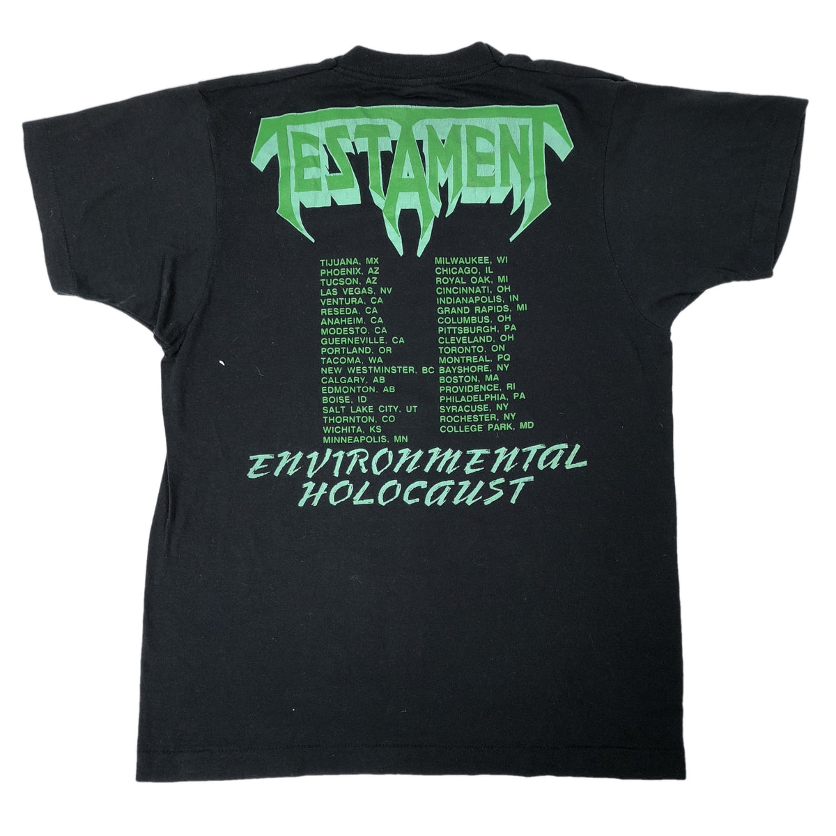 Vintage Testament &quot;Greenhouse Effect&quot; T-Shirt - jointcustodydc