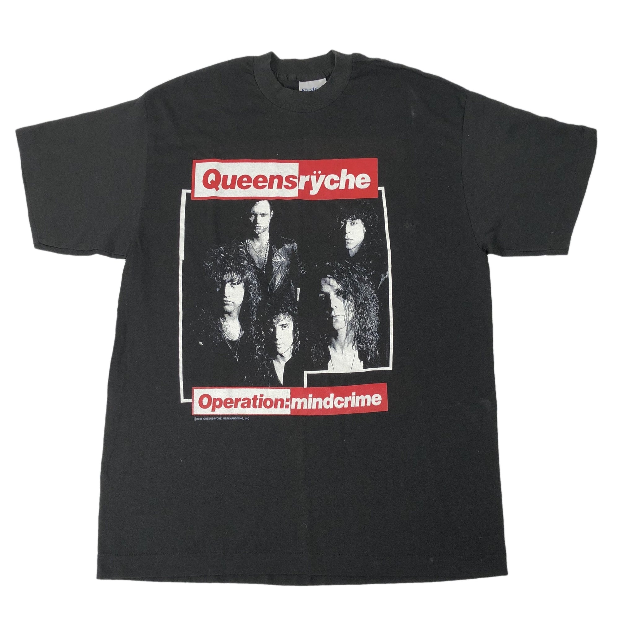 Vintage Queensryche "Operation: Mindcrime" T-Shirt - jointcustodydc