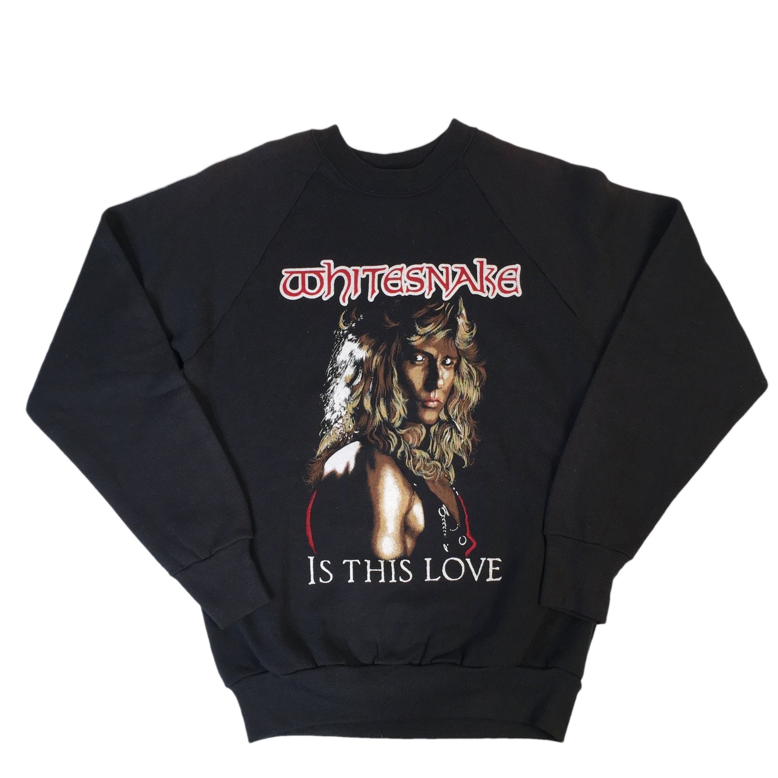 Vintage Whitesnake "Is This Love" Crewneck - jointcustodydc