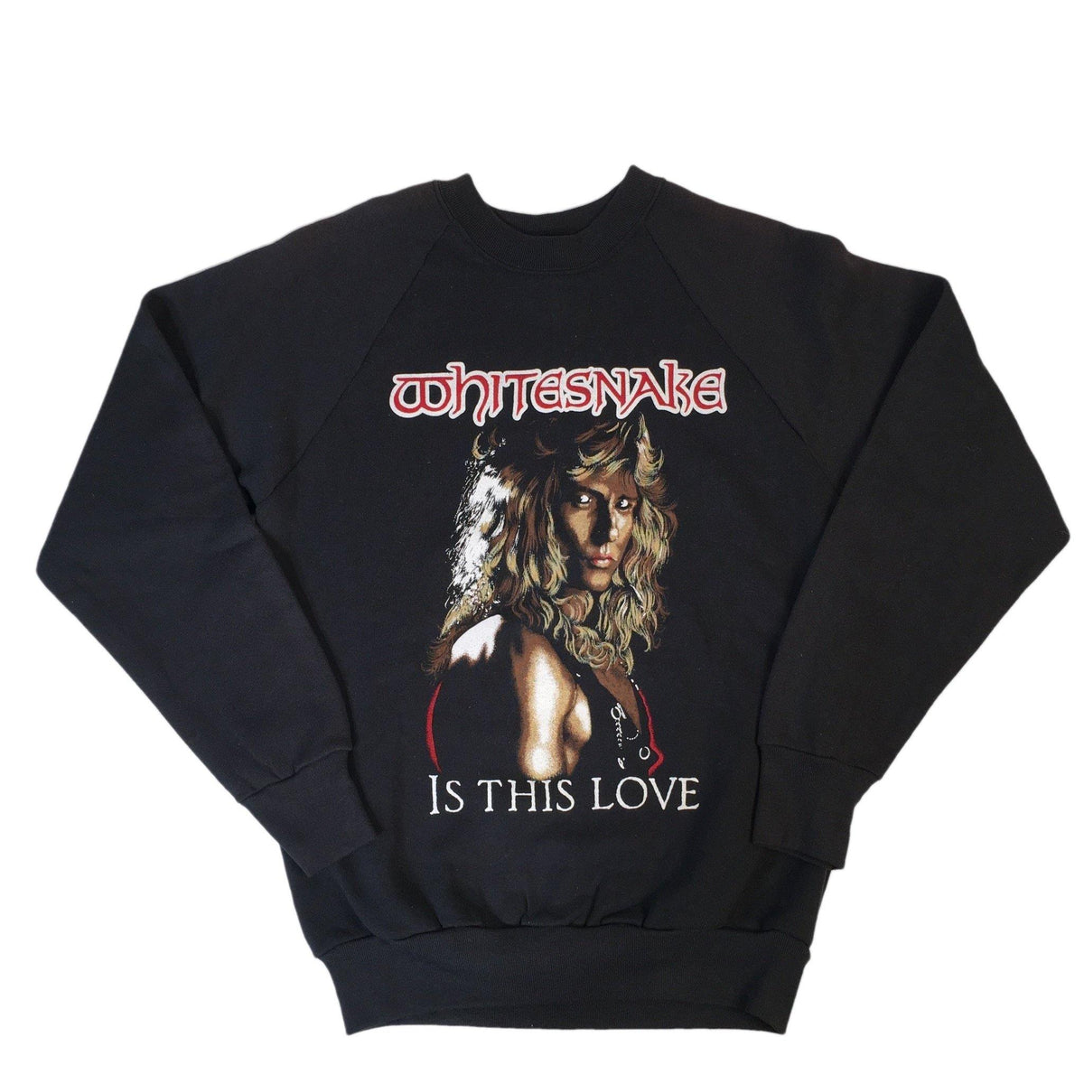 Vintage Whitesnake &quot;Is This Love&quot; Crewneck - jointcustodydc