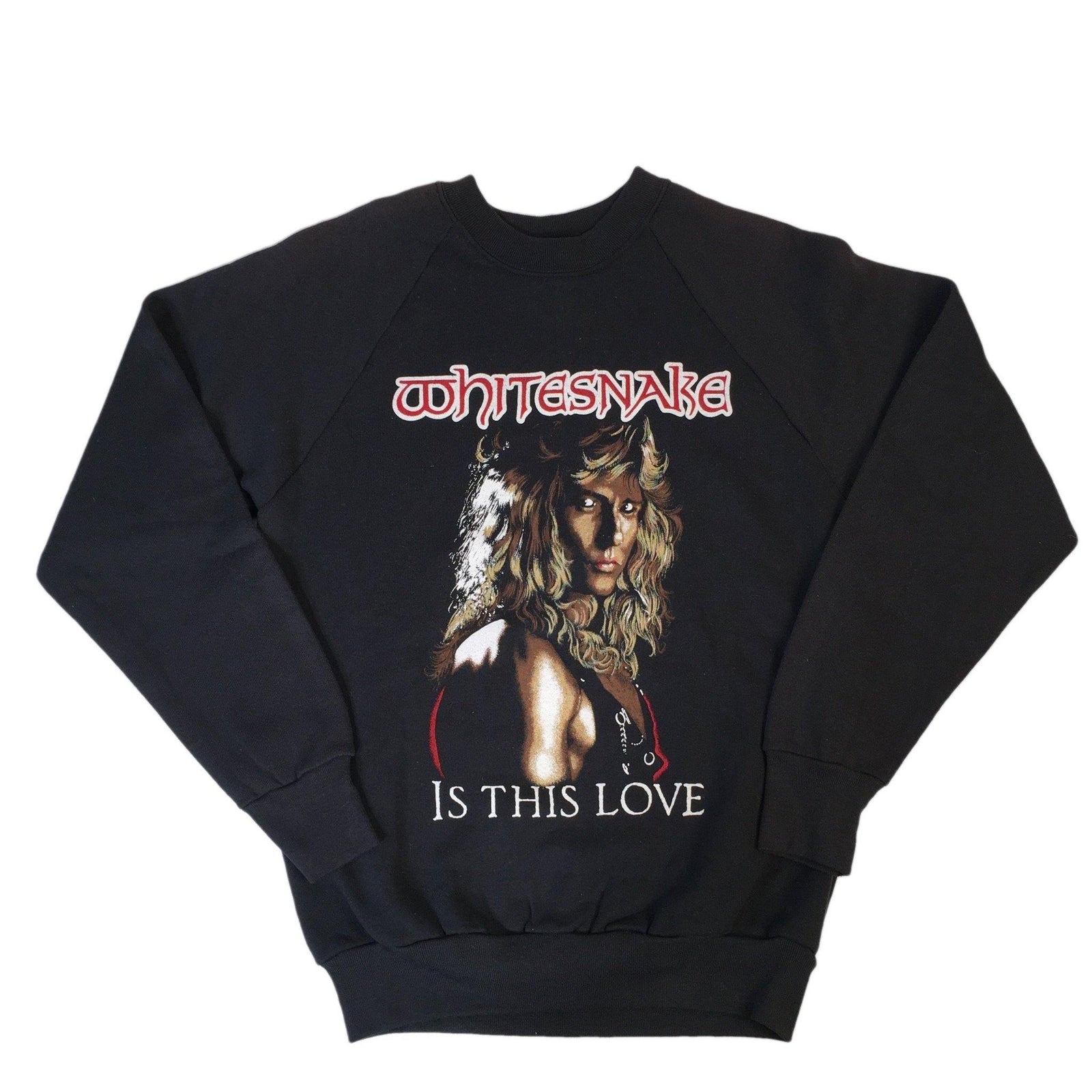 Vintage Whitesnake "Is This Love" Crewneck - jointcustodydc