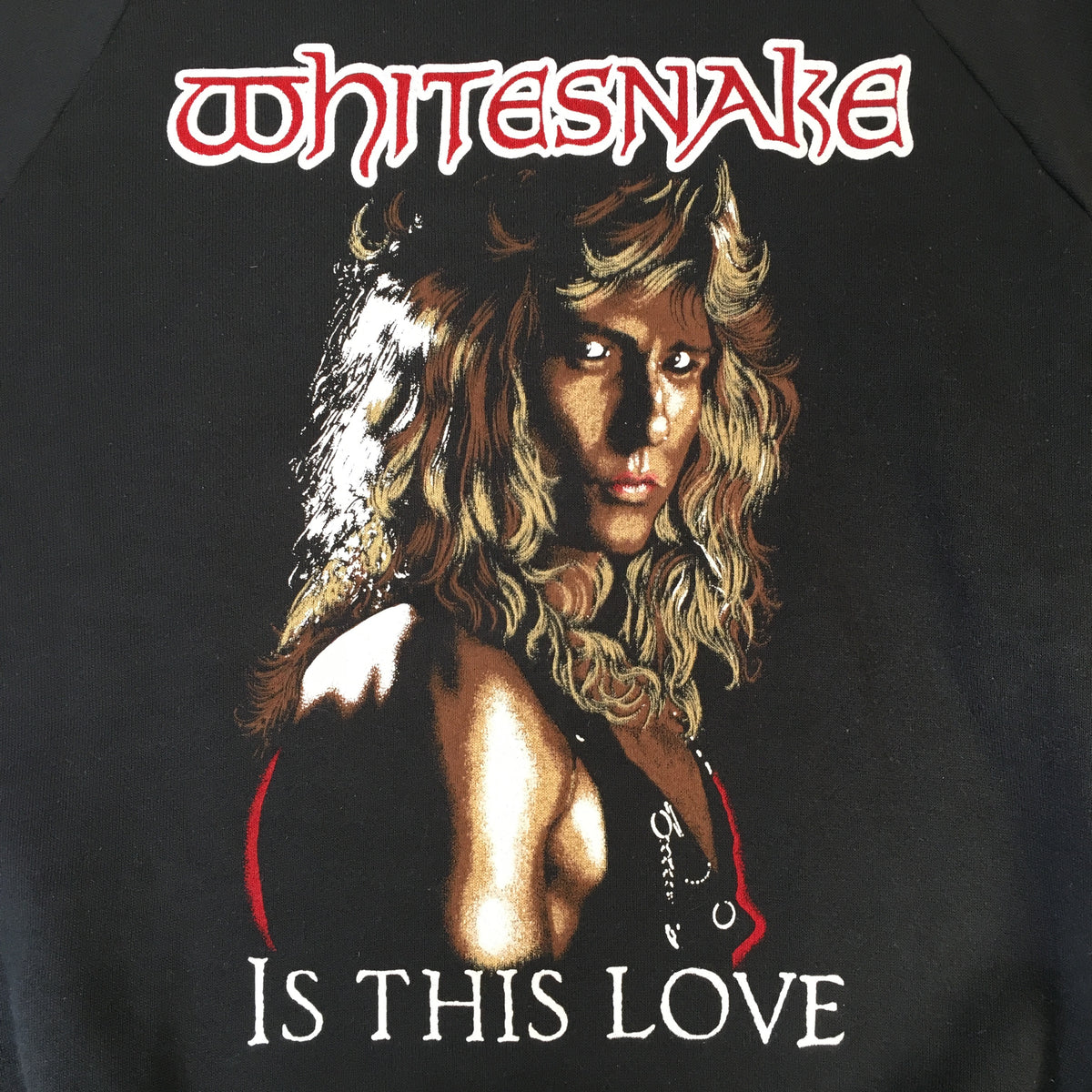 Vintage Whitesnake &quot;Is This Love&quot; Crewneck - jointcustodydc