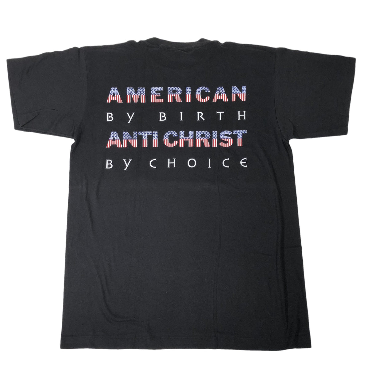 Vintage Marilyn Manson &quot;American By Birth Antichrist By Choice&quot; T-Shirt - jointcustodydc