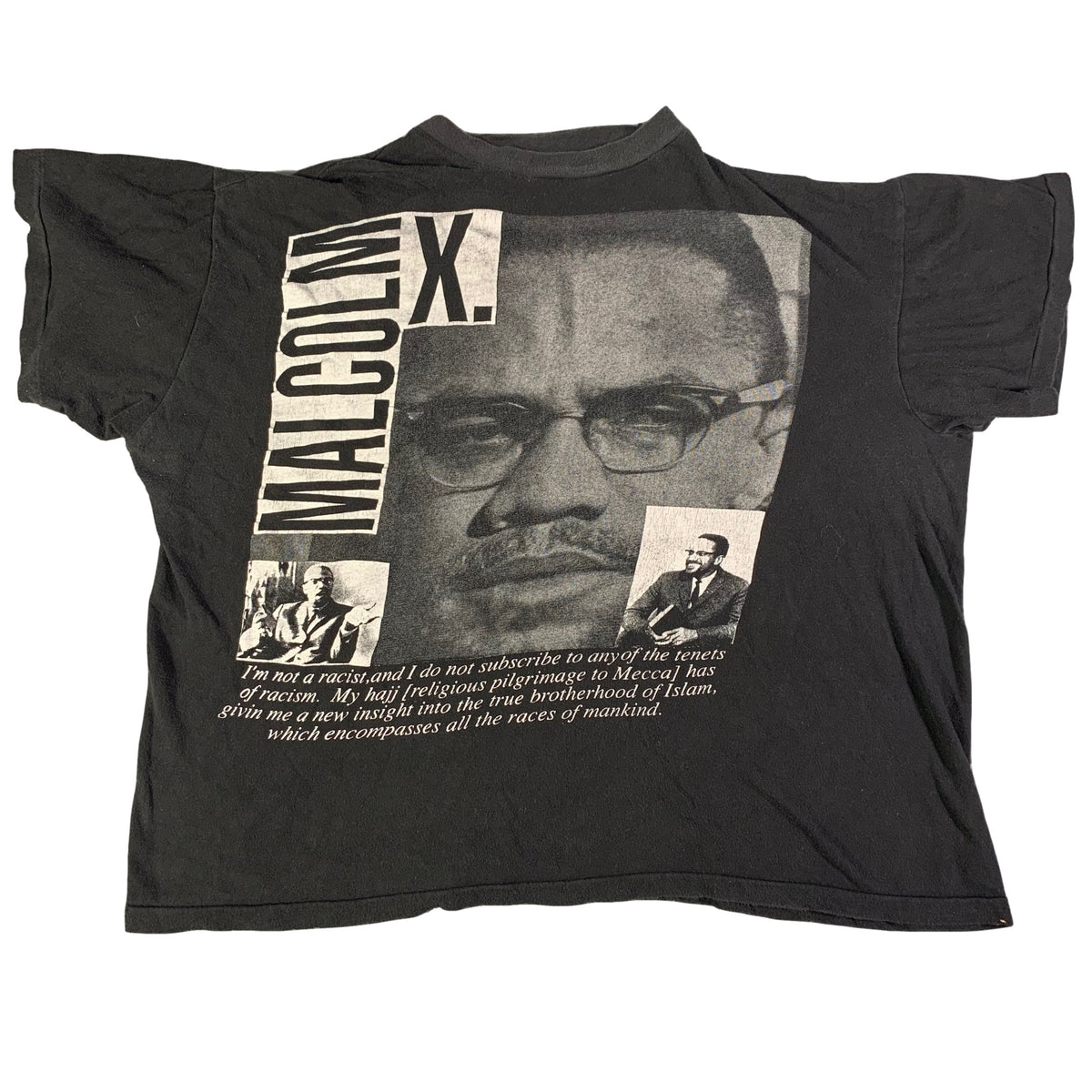 Vintage Malcolm X &quot;Mecca&quot; T-Shirt - jointcustodydc