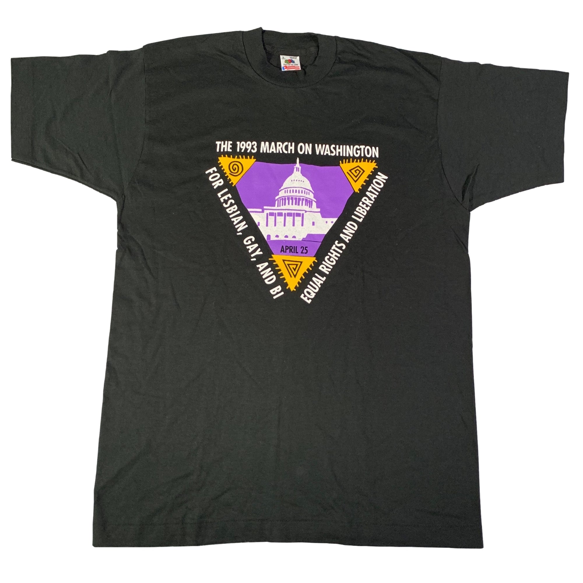 Vintage Equal Rights And Liberation "March" T-Shirt - jointcustodydc