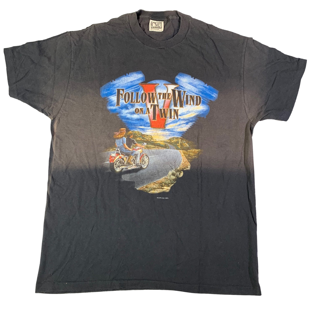 Vintage Pete&#39;s Leather &quot;Follow The Wind&quot; T-Shirt - jointcustodydc